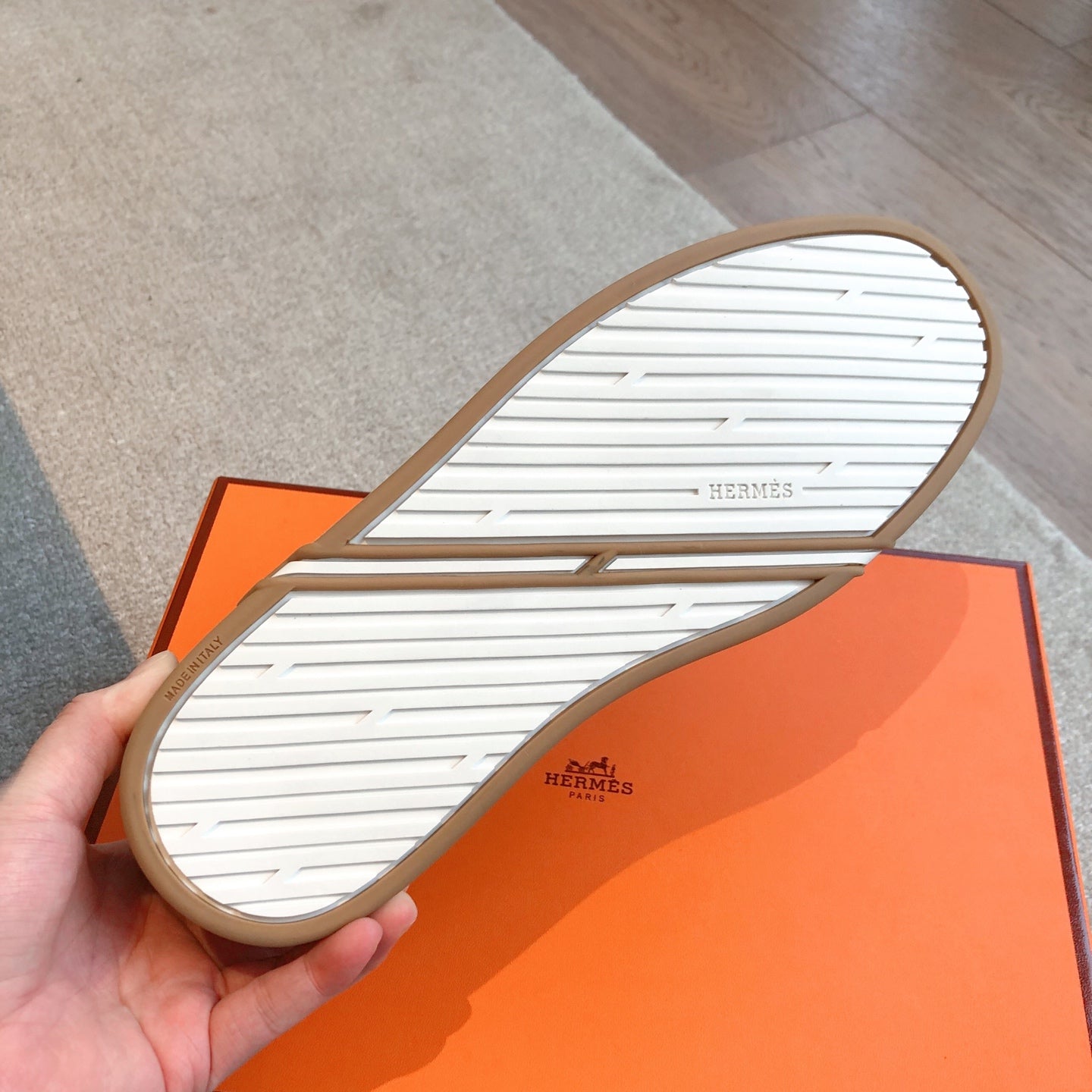 HM Men's Slip on Blue Denim 550836