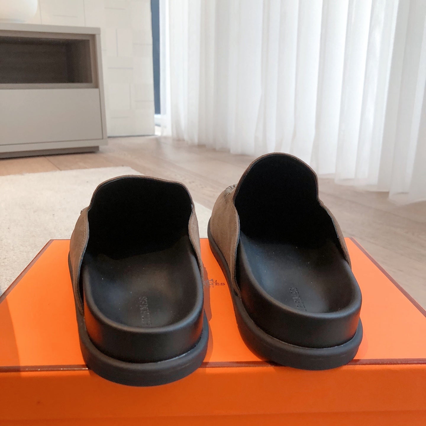 HM Men's 25 Johan Mule Brown Suede 582074