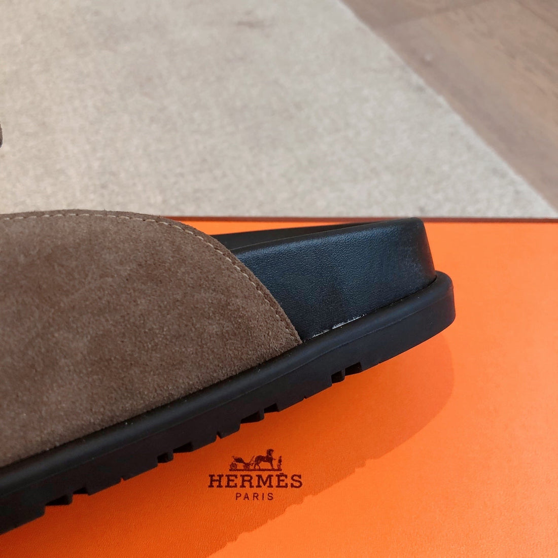 HM Men's 25 Johan Mule Brown Suede 582074