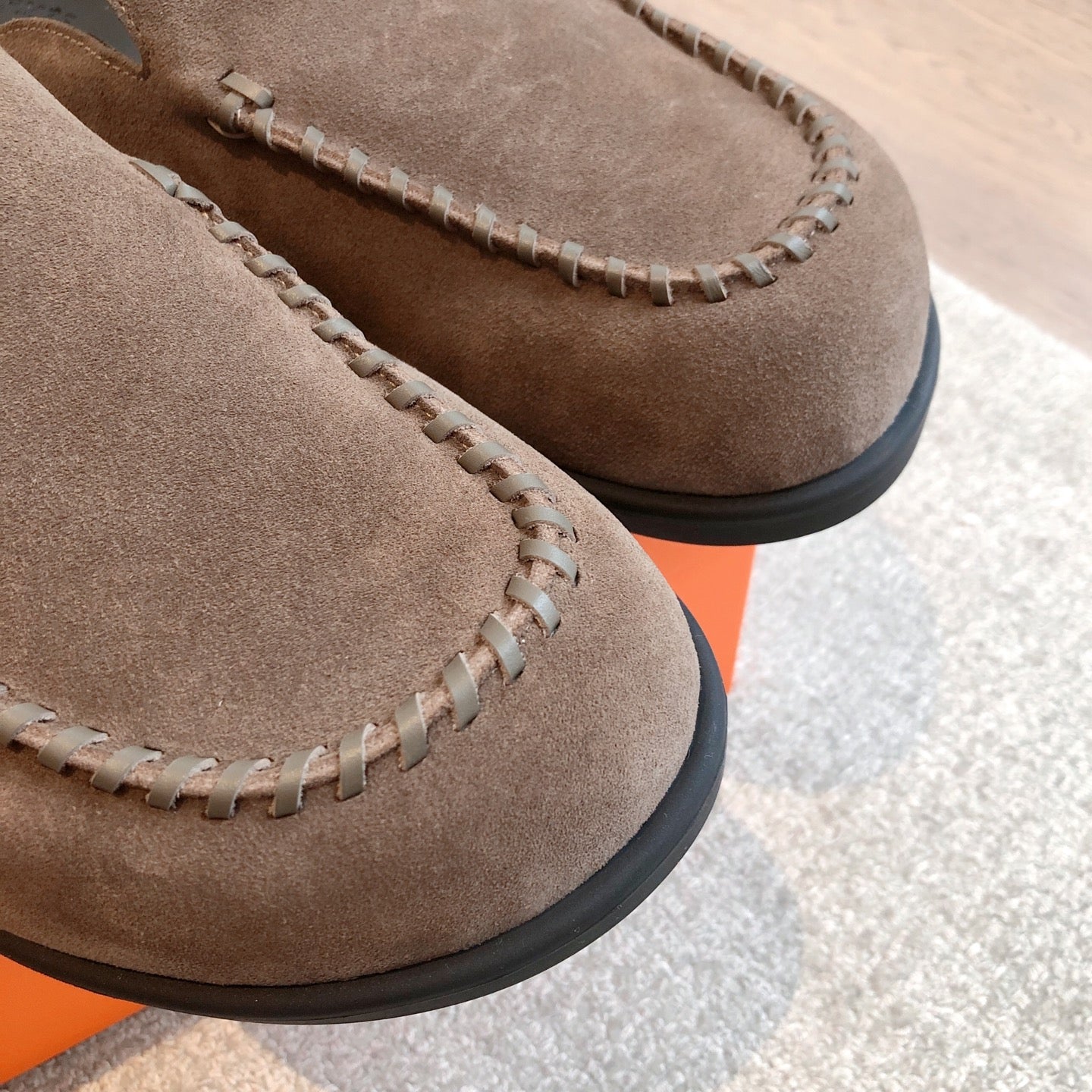 HM Men's 25 Johan Mule Brown Suede 582074