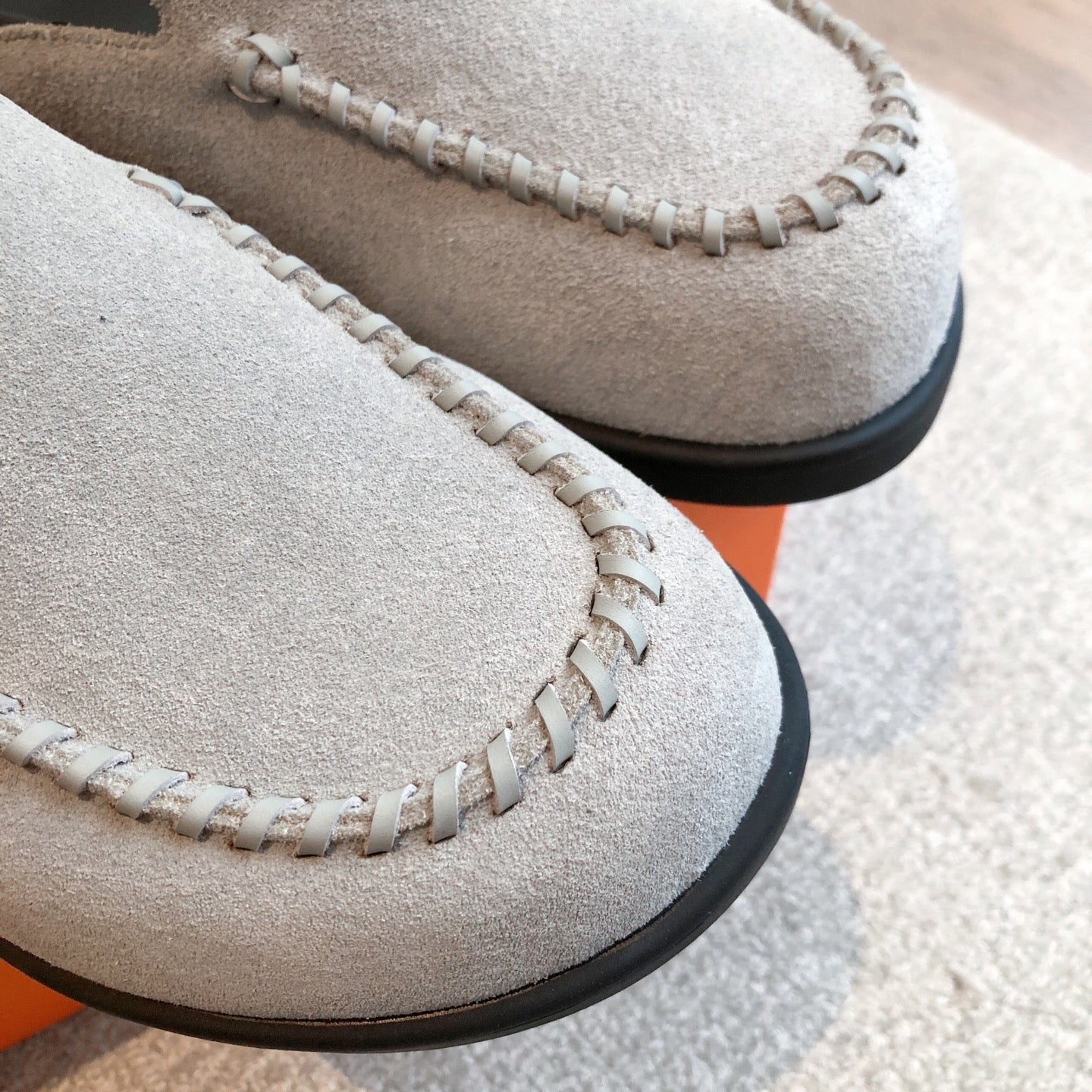 HM Men's 25 Johan Mule Grey Suede 582078