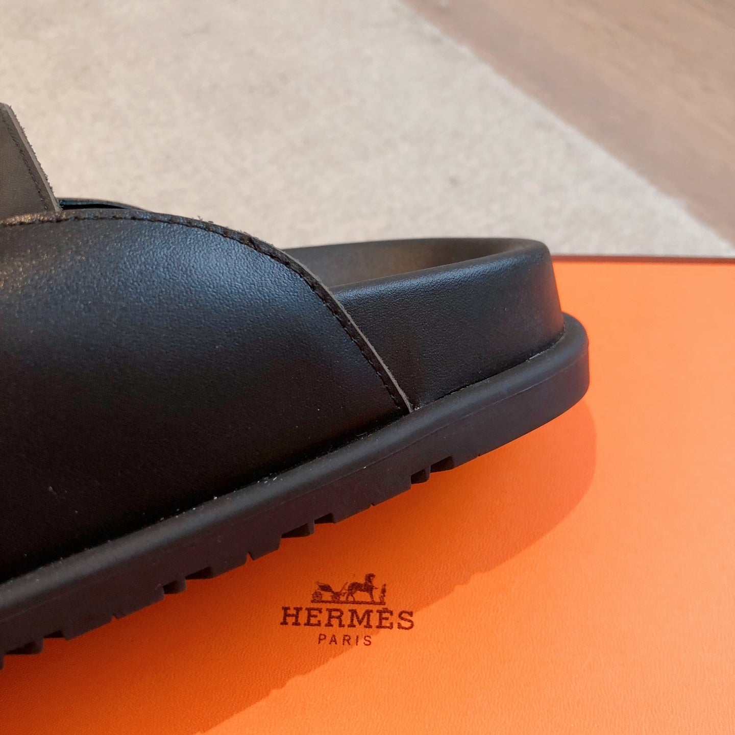 HM Men's 25 Johan Mule Black Sheepskin 582082