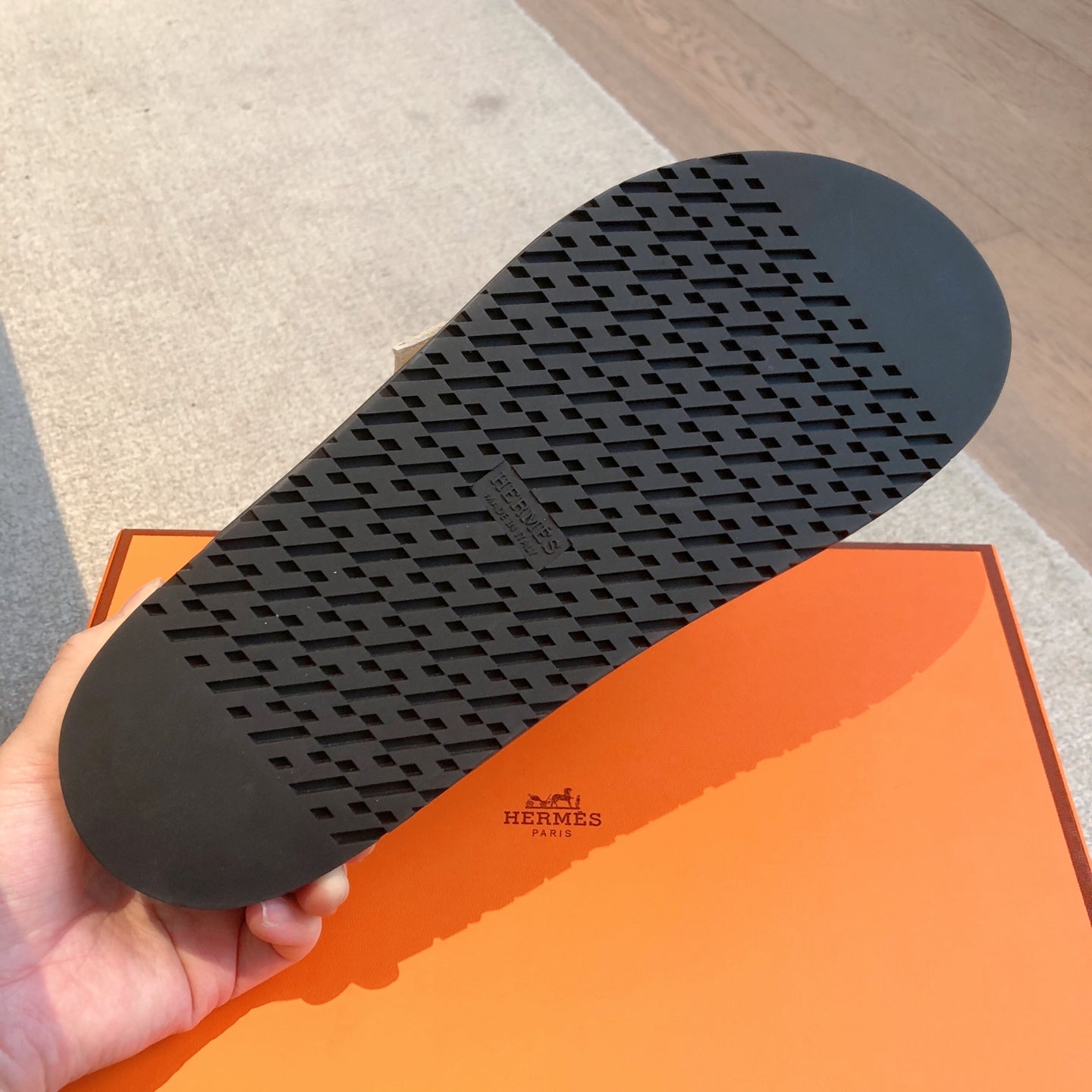 HM Men's 25 Key Mule Light Beige Suede 582063