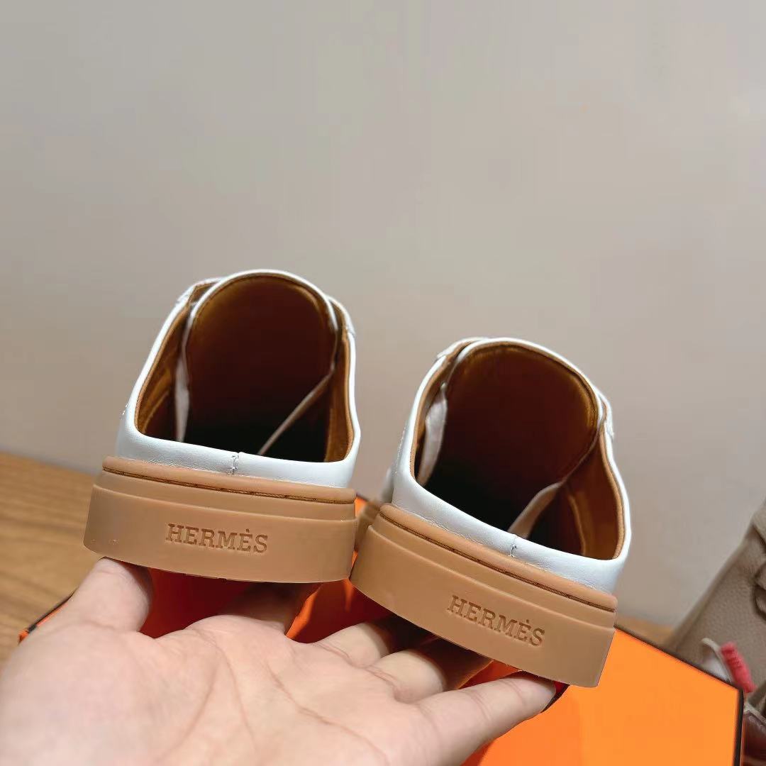 HM 25 Sneaker Mule Suede and Leather 244604