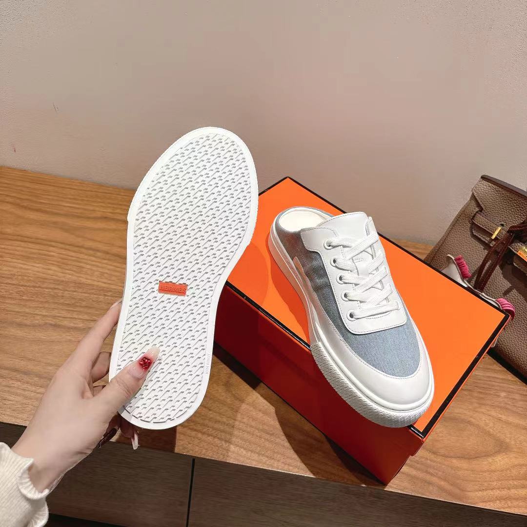 HM 25 Sneaker Mule Fabric and Leather 244603