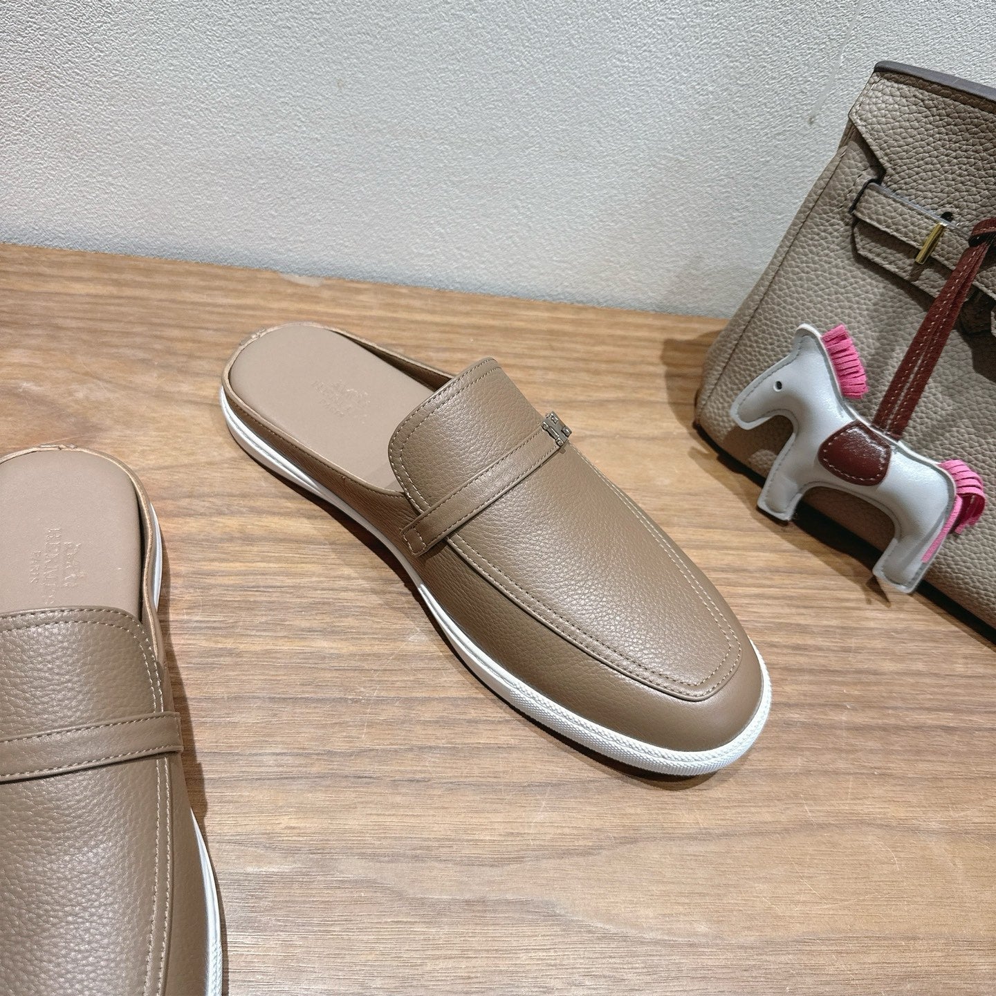 HM Men's 25 Likely Mule Brown Cowhide 691637