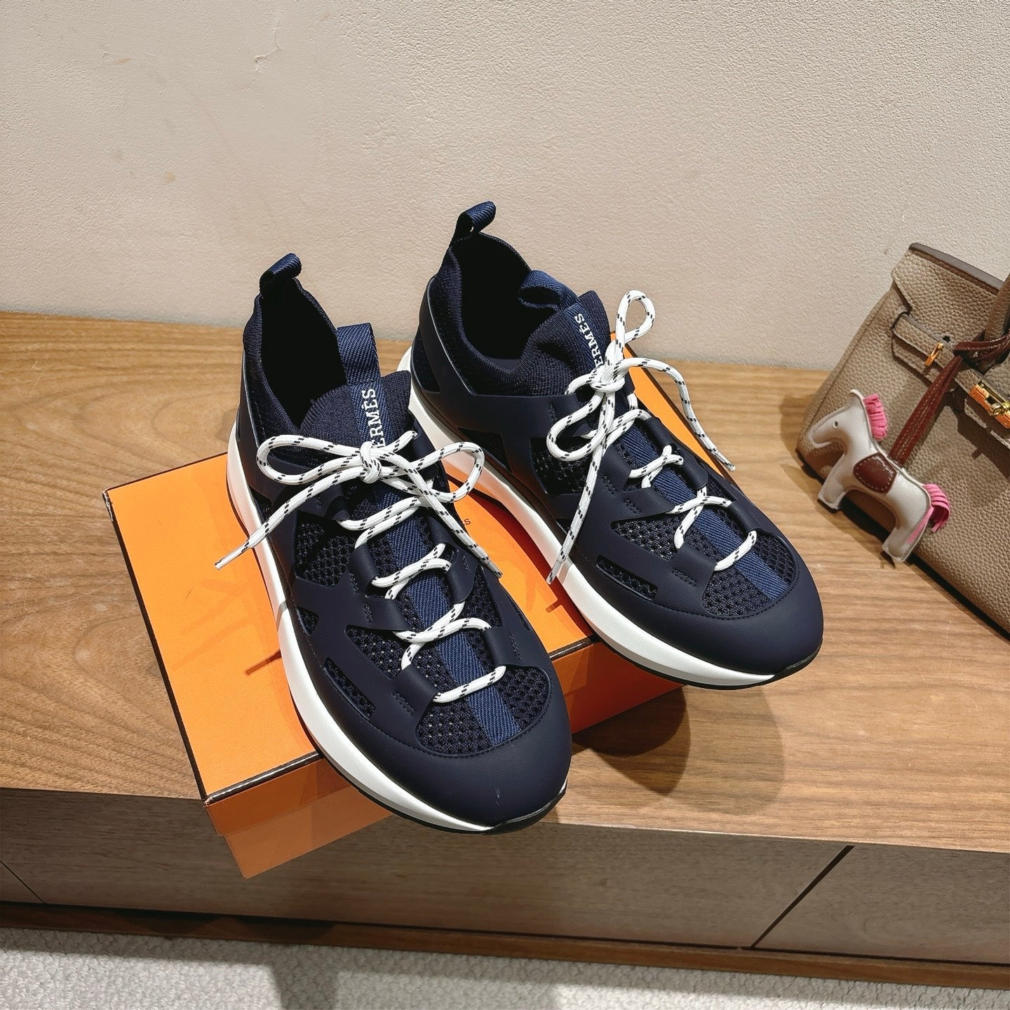 HM 25 Katana Sneaker Blue Calfskin 353500