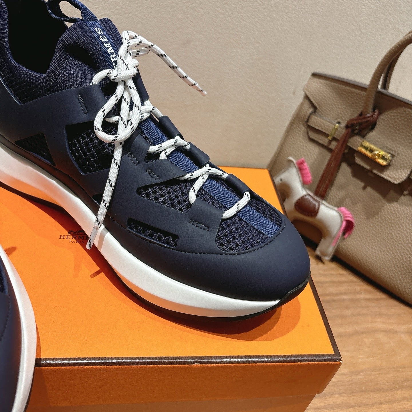 HM 25 Katana Sneaker Blue Calfskin 353500