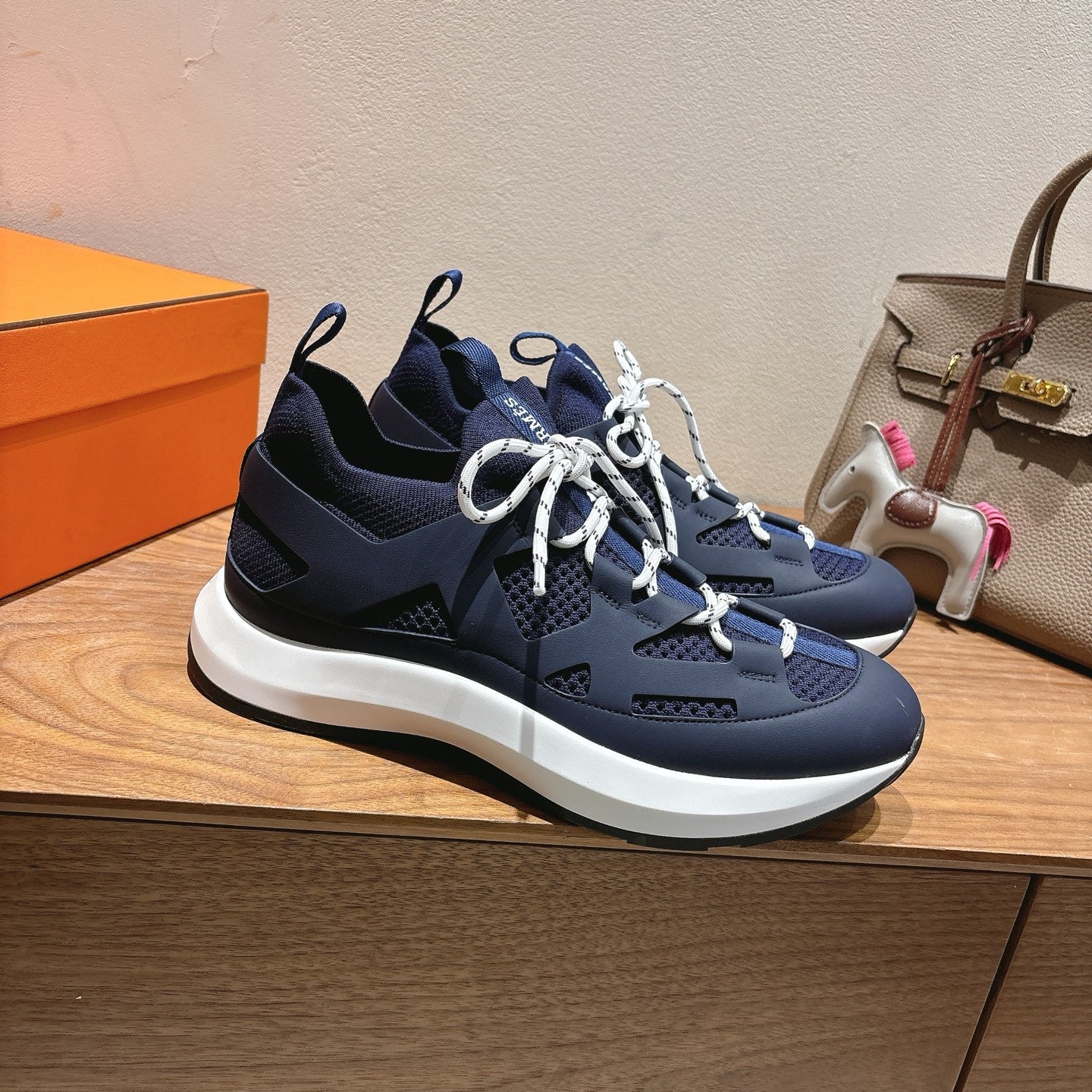 HM 25 Katana Sneaker Blue Calfskin 353500