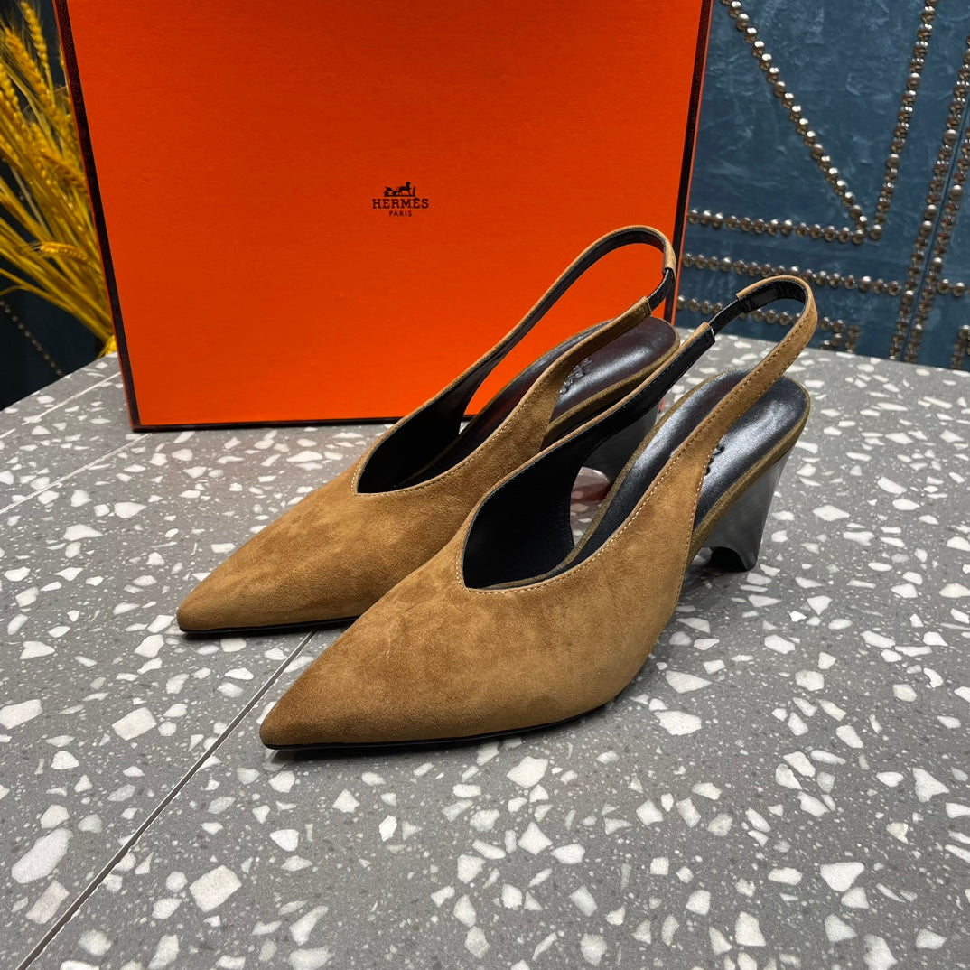 HM Intime 70 Pump Brown Suede  962929