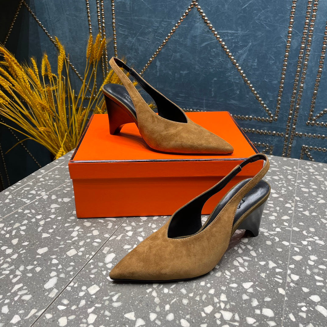 HM Intime 70 Pump Brown Suede  962929