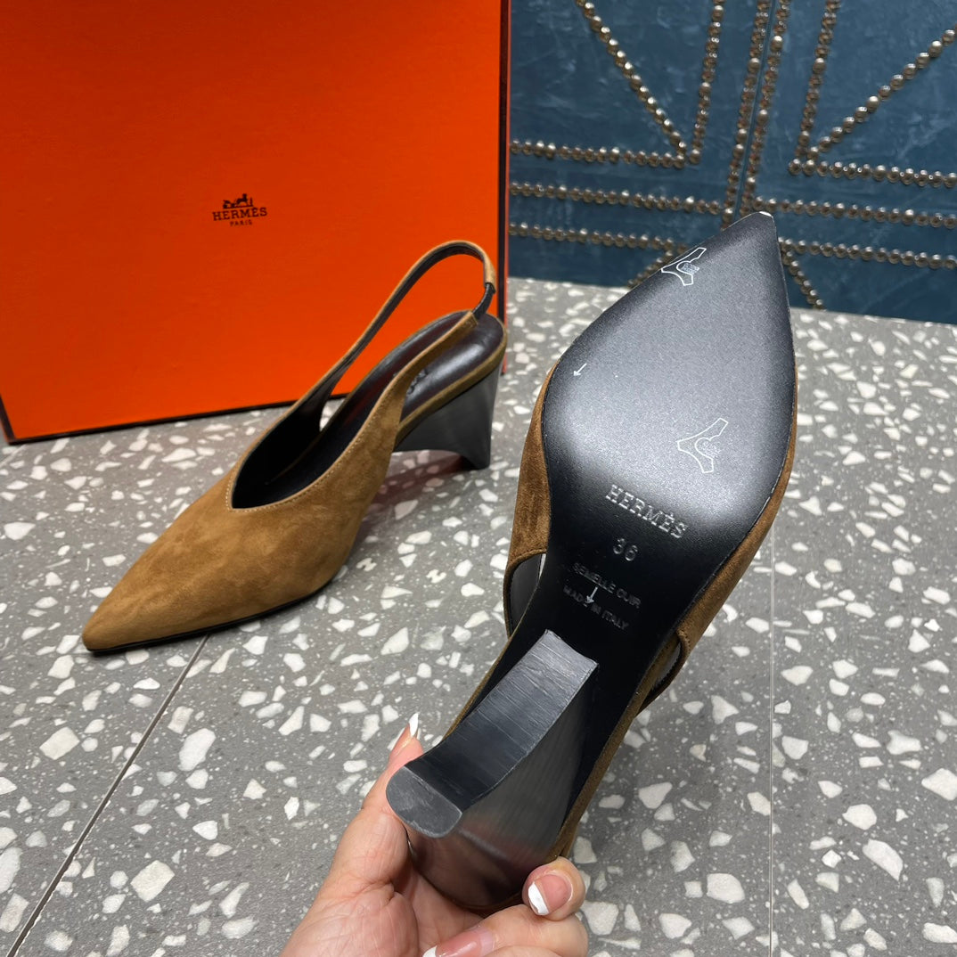 HM Intime 70 Pump Brown Suede  962929