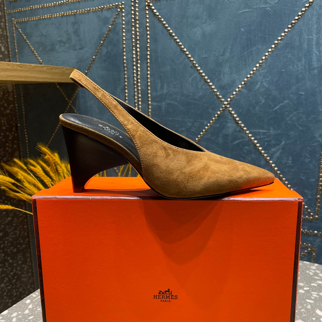 HM Intime 70 Pump Brown Suede  962929