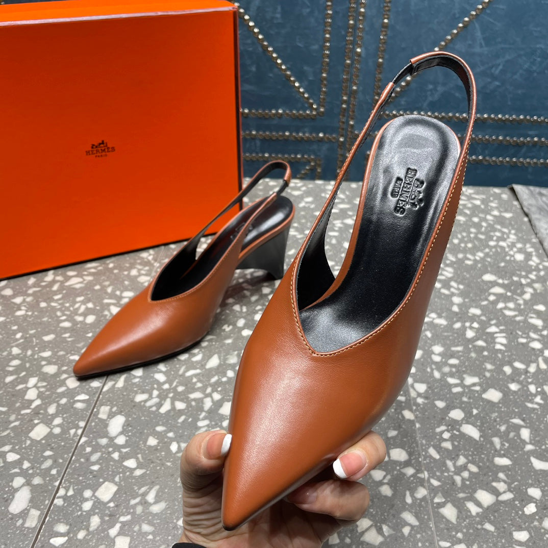 HM Intime 70 Pump Caramel Lambskin 962937