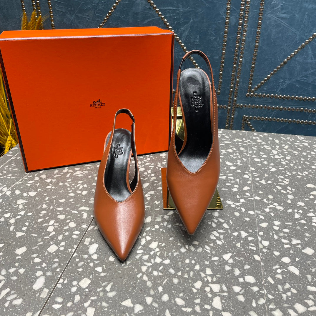 HM Intime 70 Pump Caramel Lambskin 962937