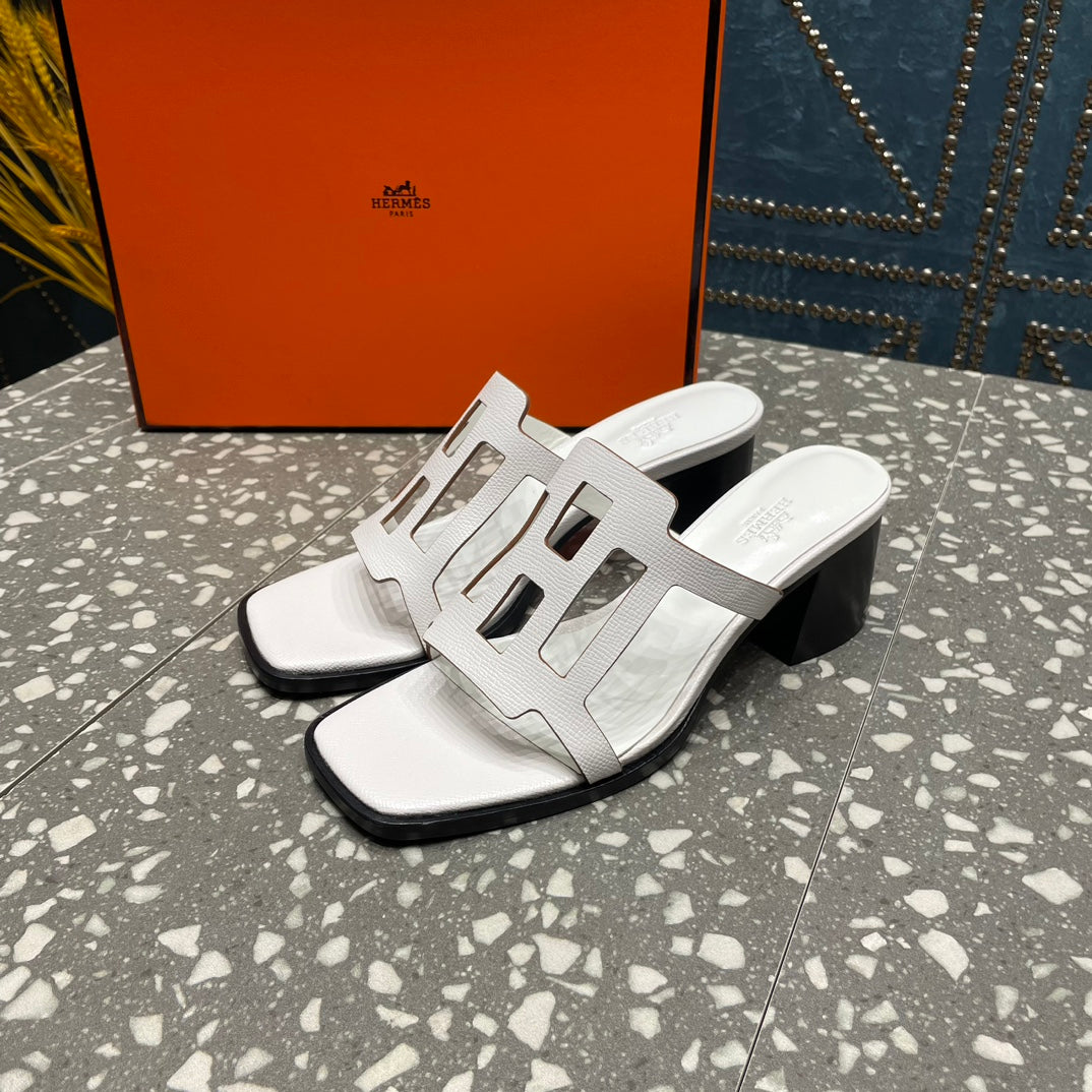 HM Lzzy 50 Sandal White Cowhide 962954