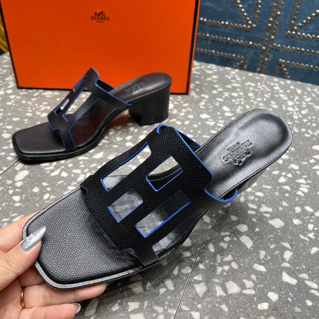 HM Lzzy 50 Sandal Black Cowhide 962956