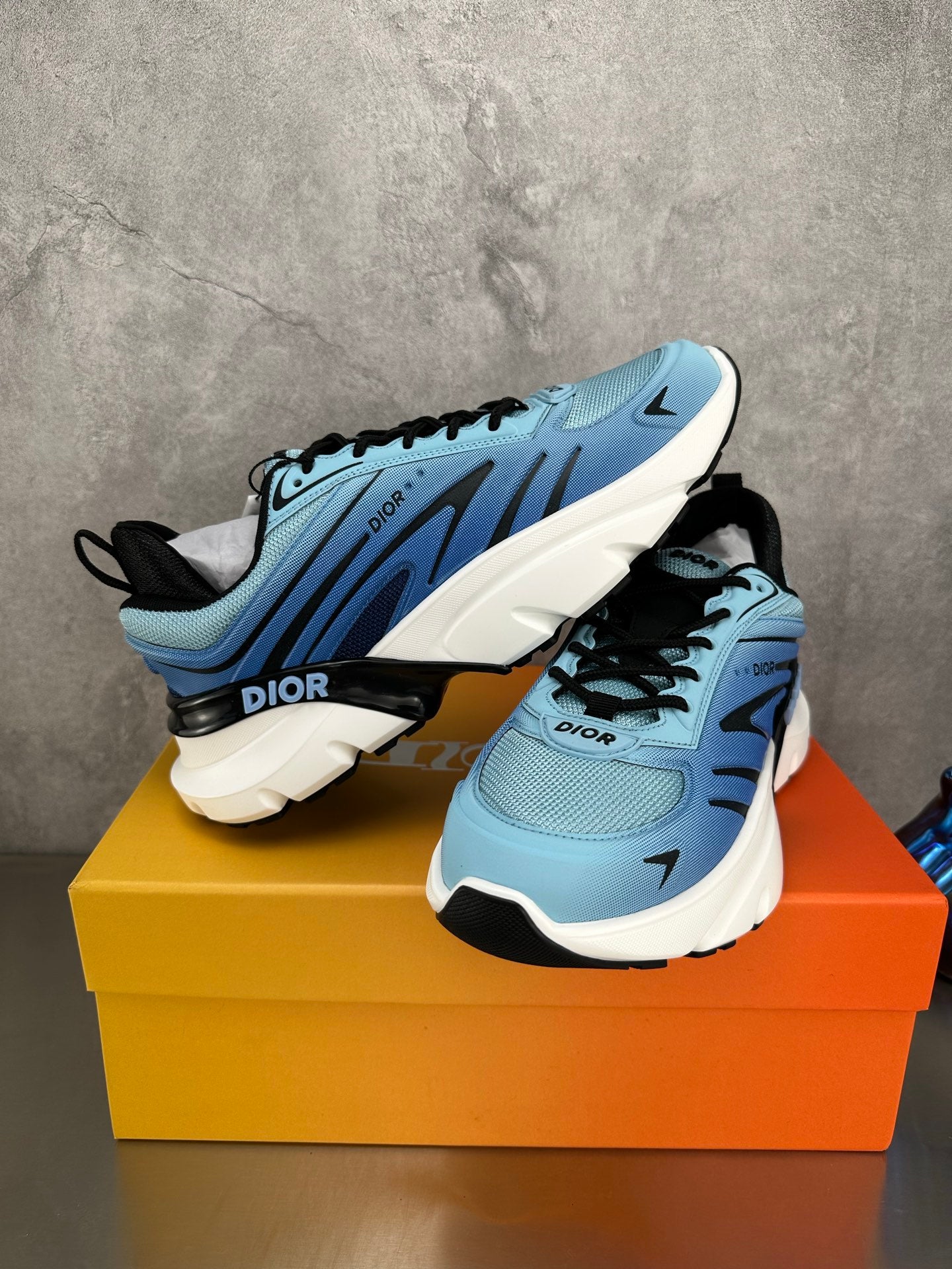 CD B44 Blade Sneaker Blue Mesh 646449