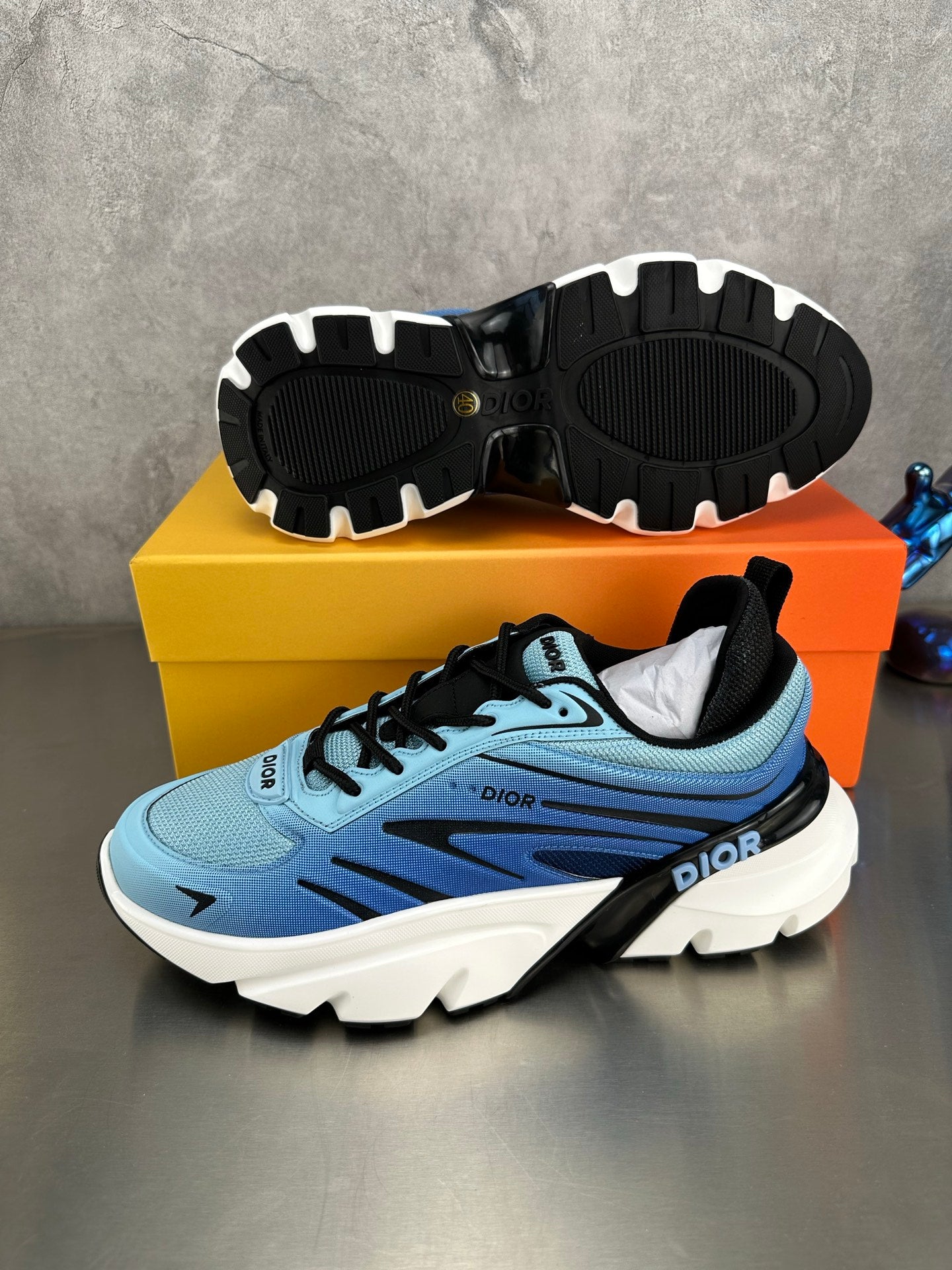 CD B44 Blade Sneaker Blue Mesh 646449