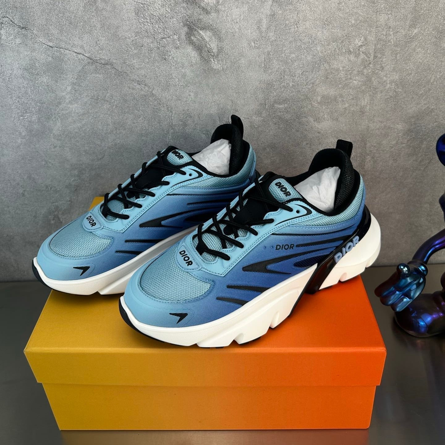 CD B44 Blade Sneaker Blue Mesh 646449