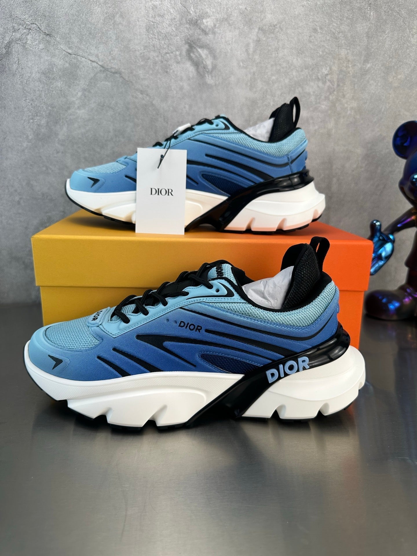 CD B44 Blade Sneaker Blue Mesh 646449