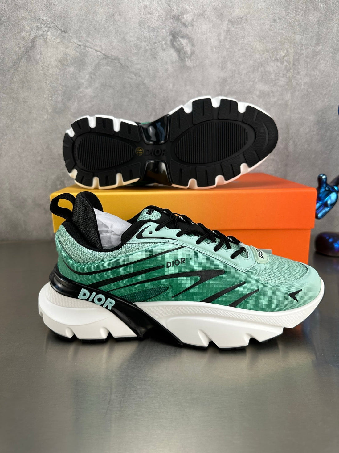 CD B44 Blade Sneaker Green Mesh 646450