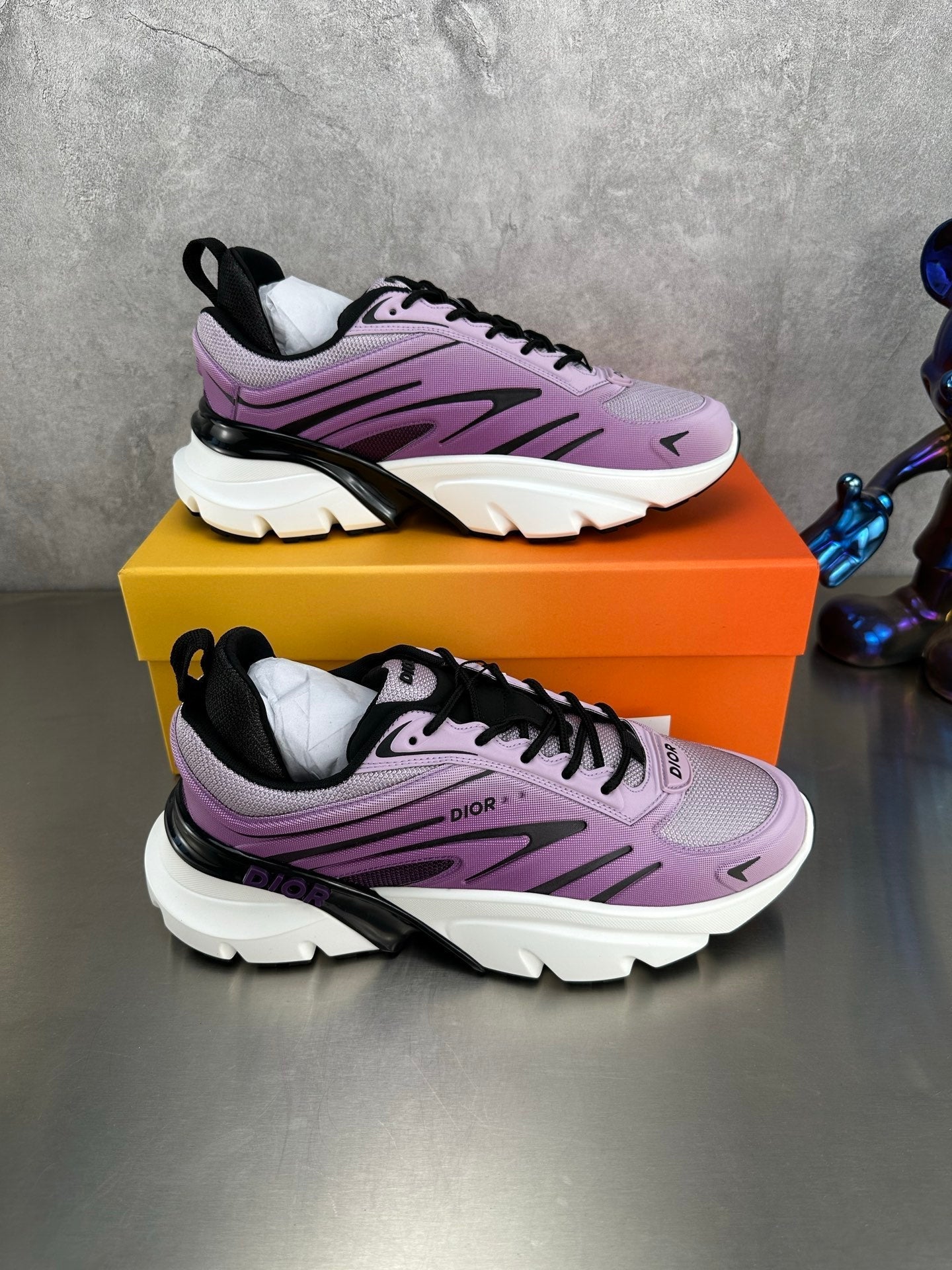 CD B44 Blade Sneaker Purple Mesh 646451