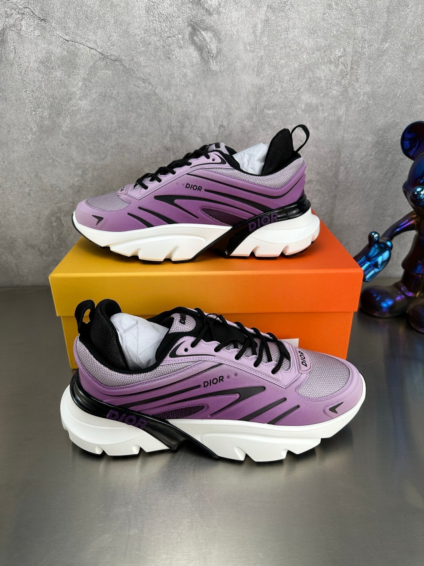 CD B44 Blade Sneaker Purple Mesh 646451