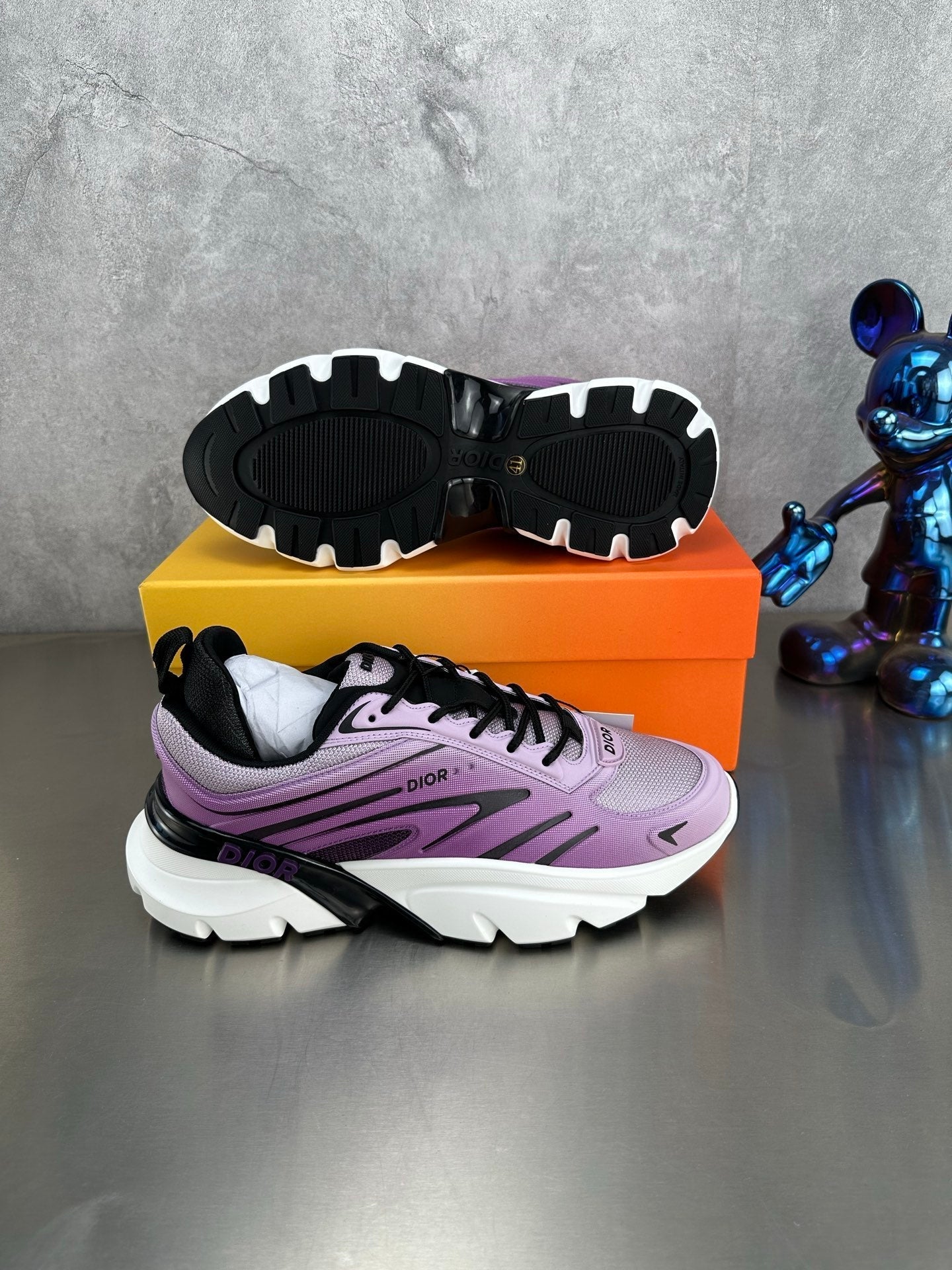 CD B44 Blade Sneaker Purple Mesh 646451