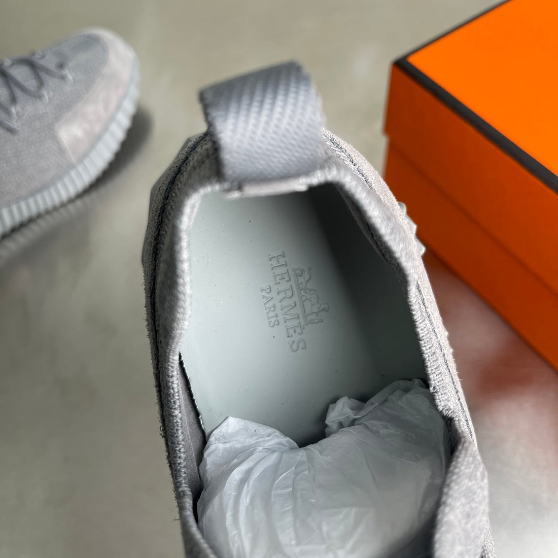 HM Men's 25 Lift Sneaker Grey Mesh Suede 703779