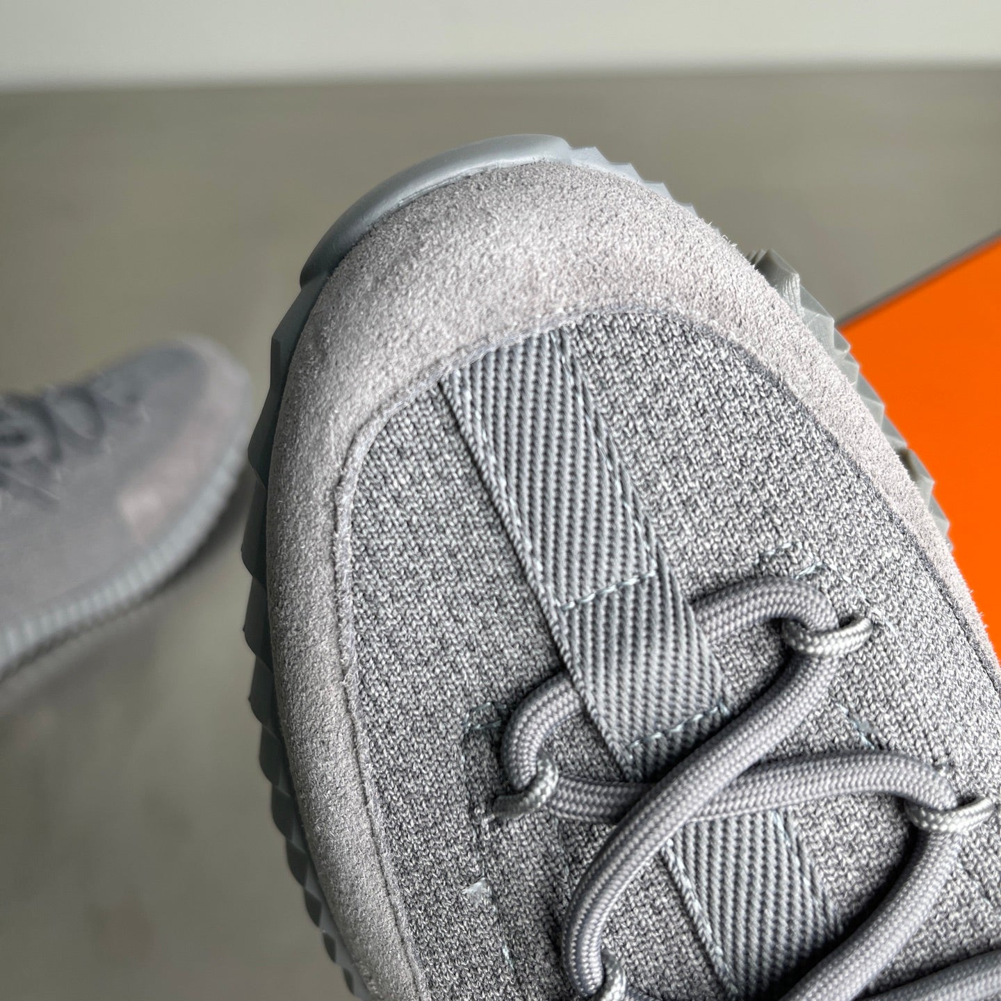 HM Men's 25 Lift Sneaker Grey Mesh Suede 703779