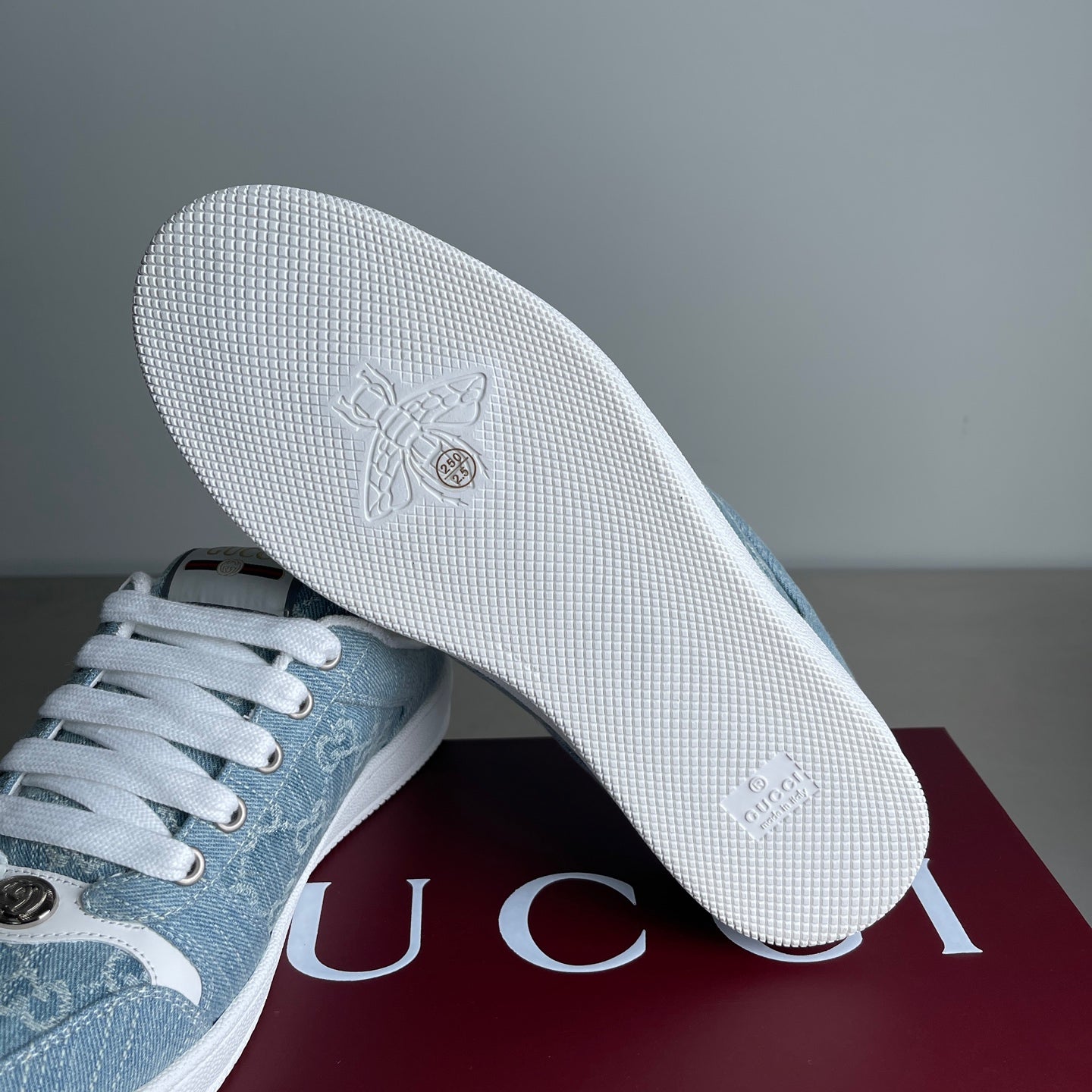 GG Men's Screener Mules Blue Denim 722598