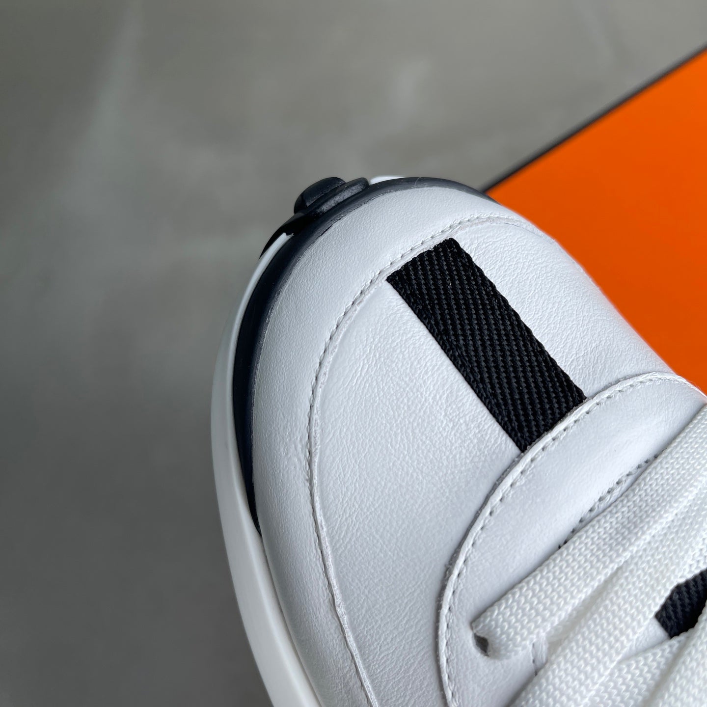 HM Men's Loop Sneaker White Calfskin 741463