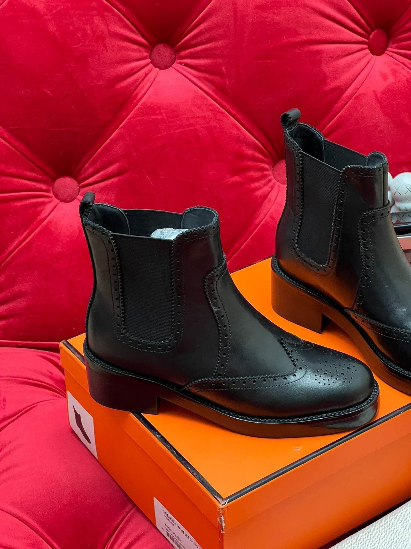 HM Findlay Ankle Boot Black Calfskin 969362