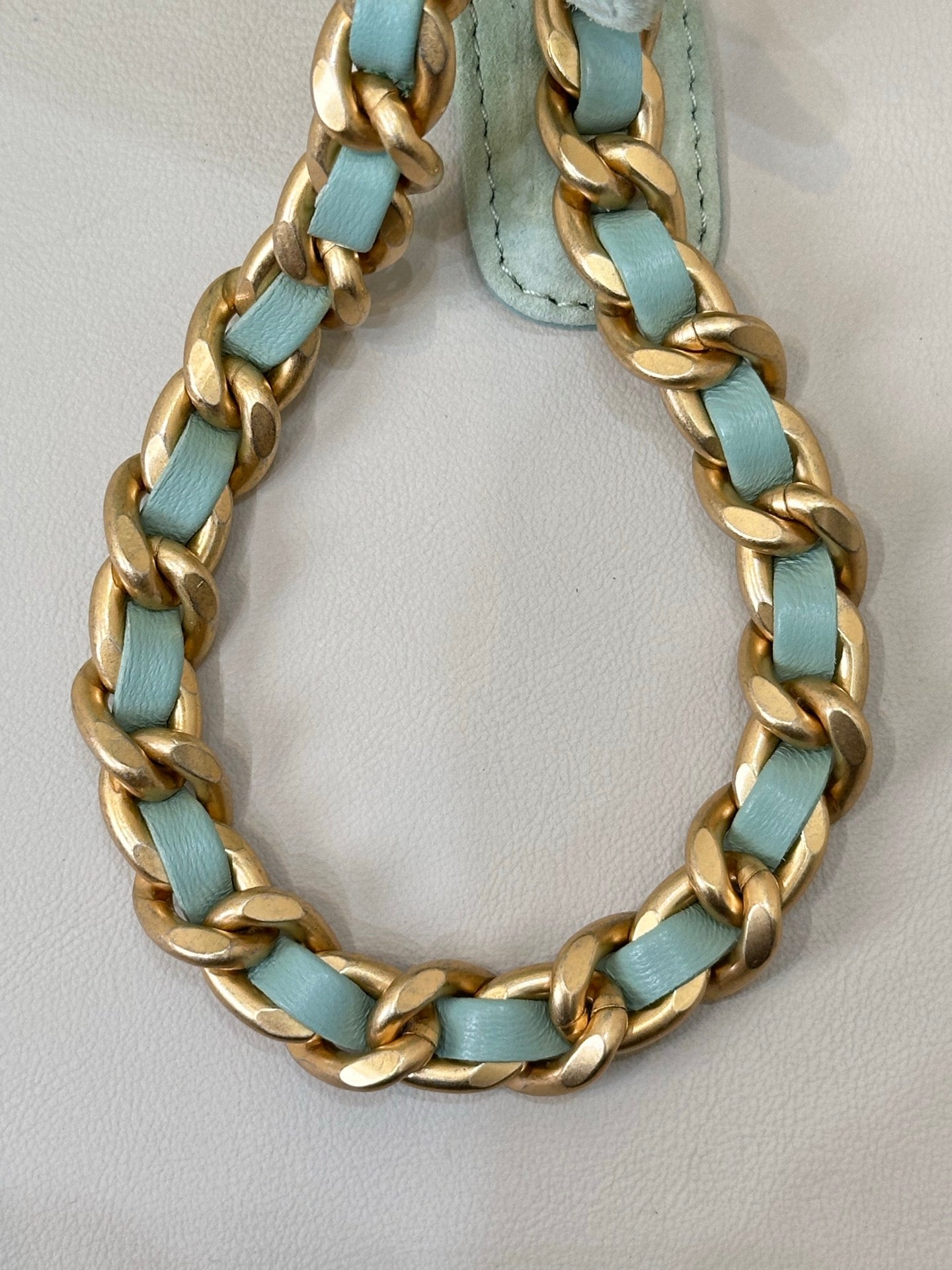 CC 25C Hobo Bags 40cm Light Green Suede