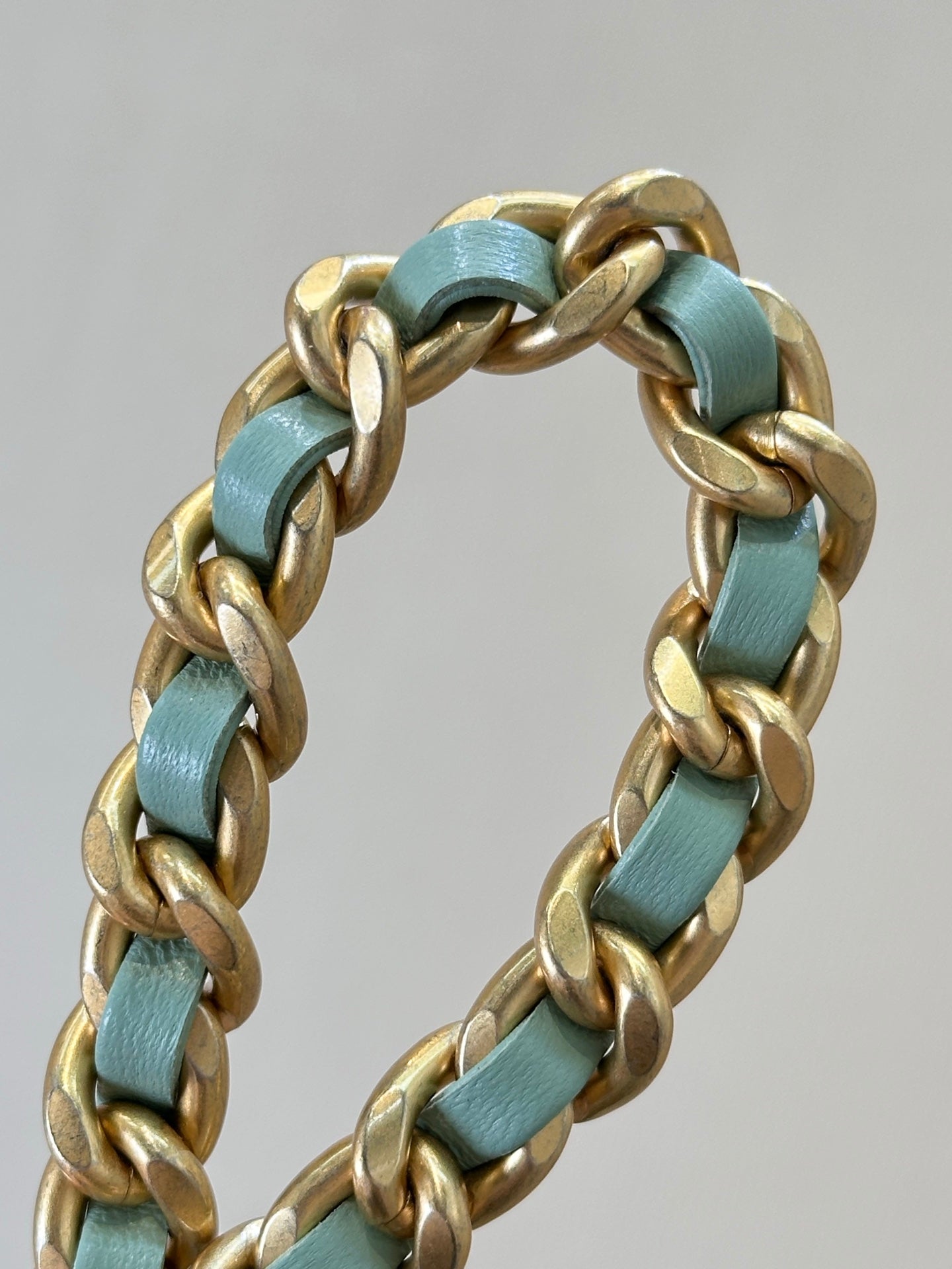 CC 25C Hobo Bags 40cm Light Green Suede