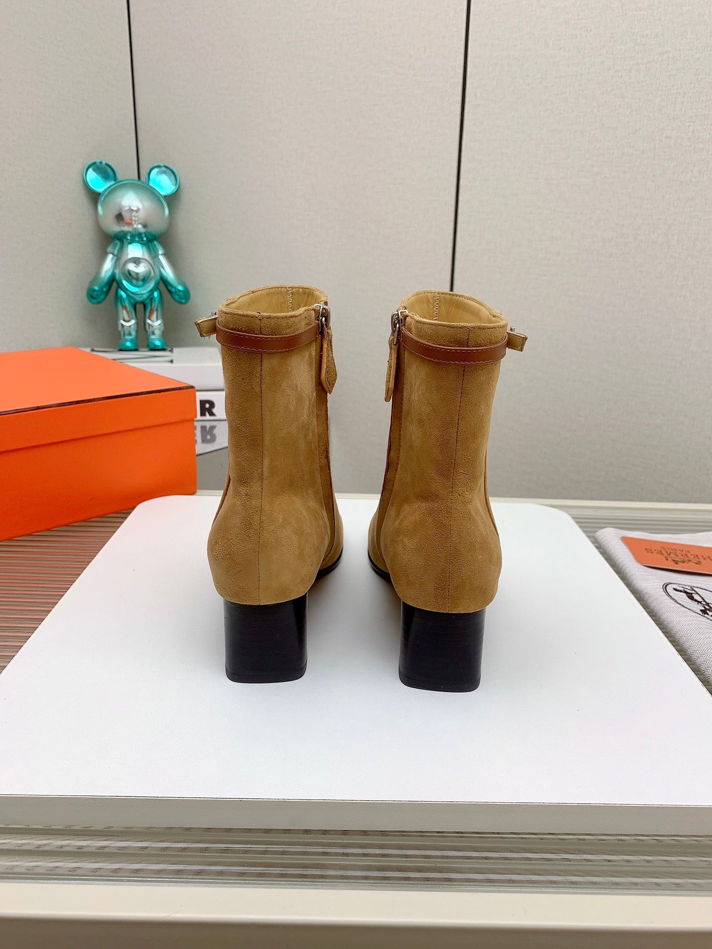 HM Imperial 50 Ankle Boot Light Brown Suede 971344