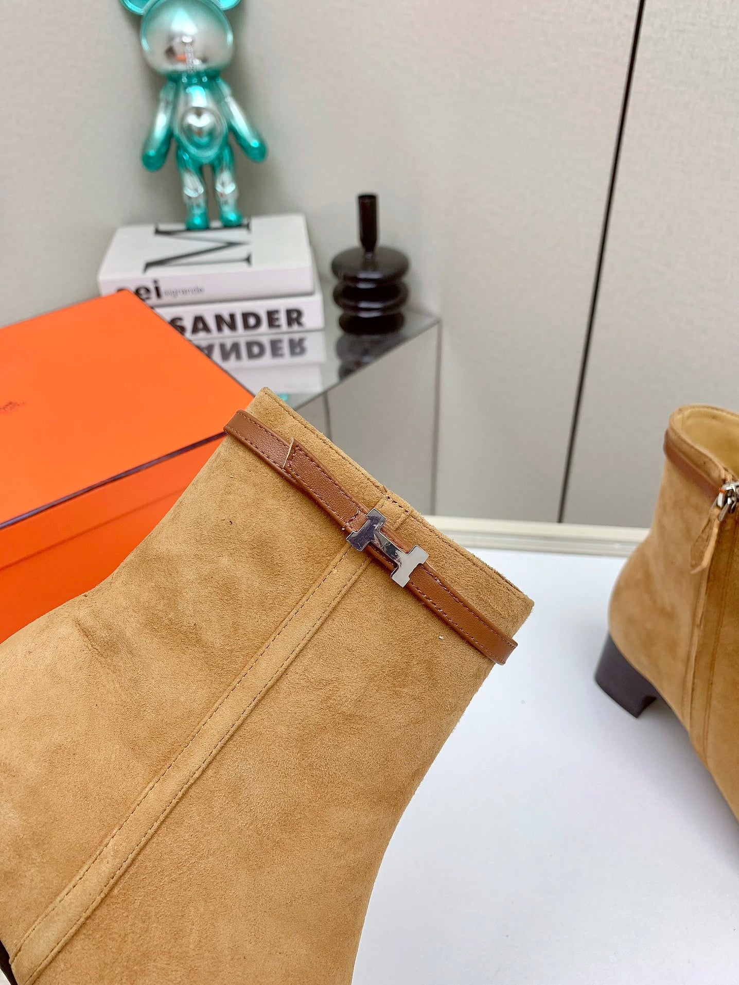 HM Imperial 50 Ankle Boot Light Brown Suede 971344