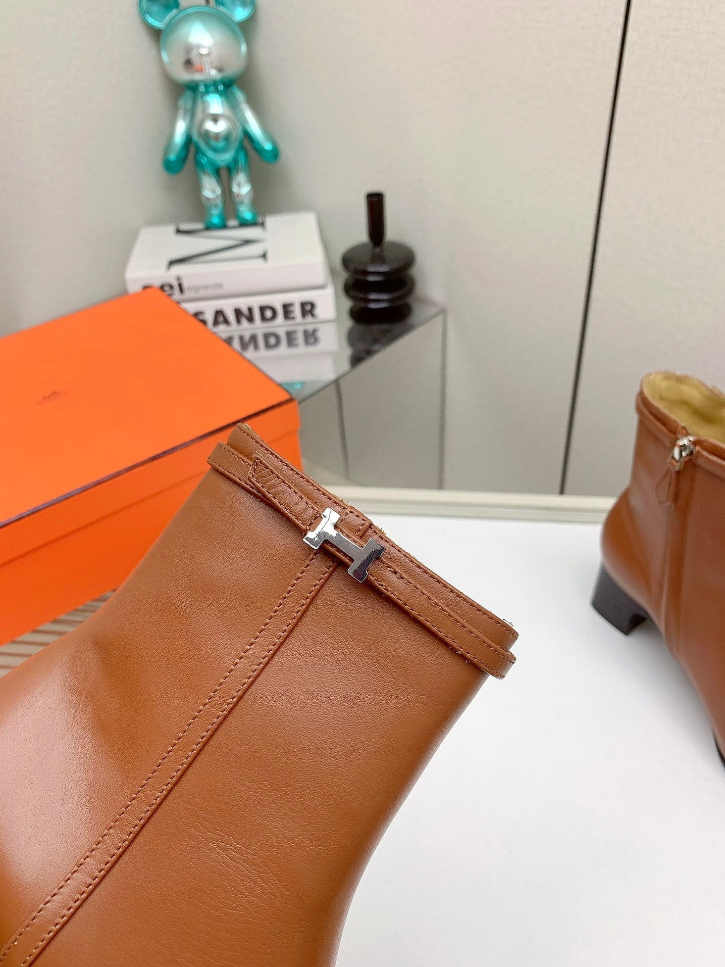 HM Hommage Ankle Boot Brown Calfskin  971352