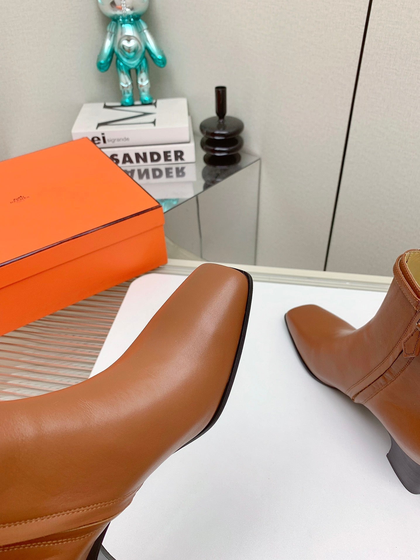 HM Hommage Ankle Boot Brown Calfskin  971352