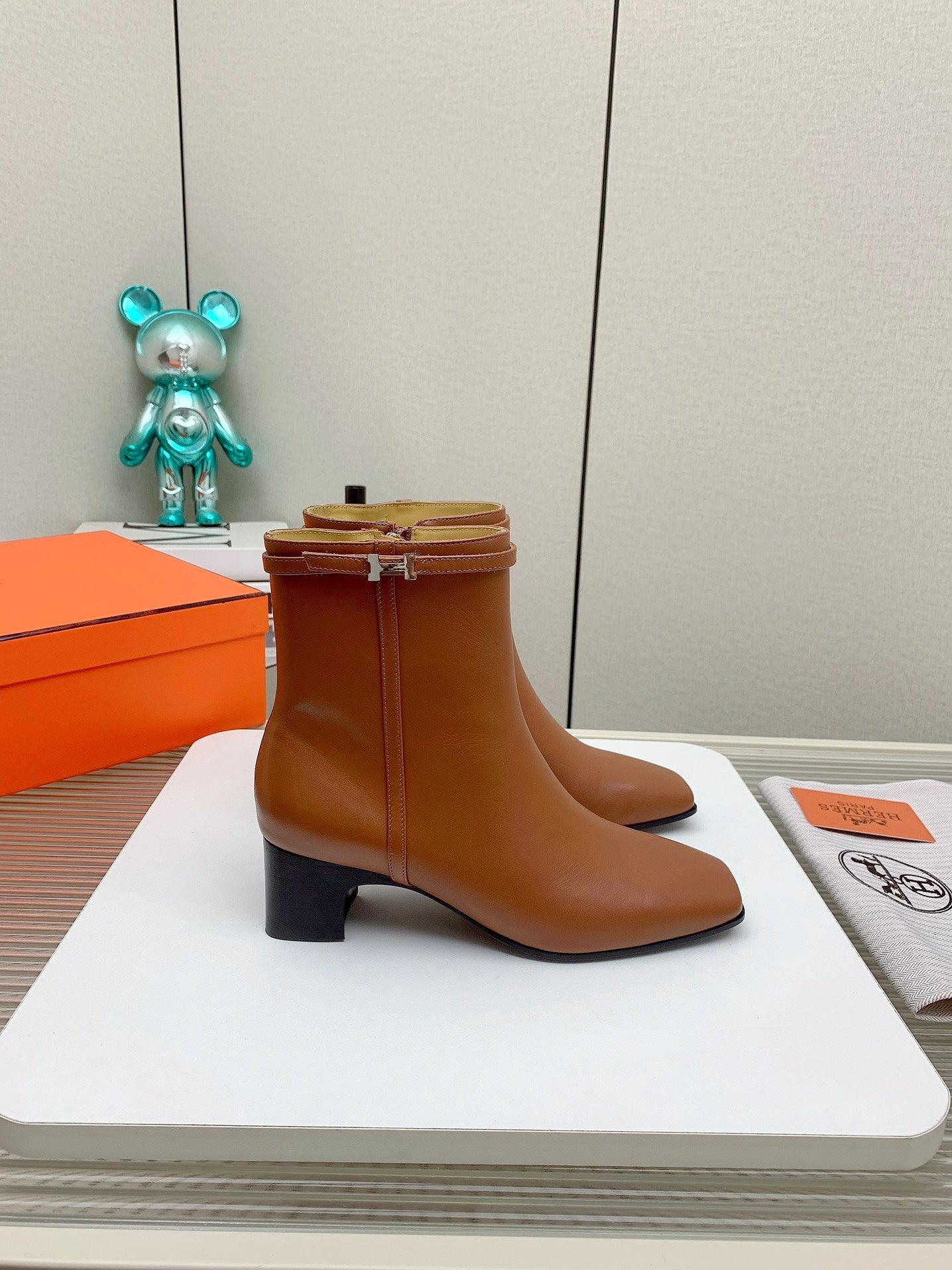 HM Hommage Ankle Boot Brown Calfskin  971352