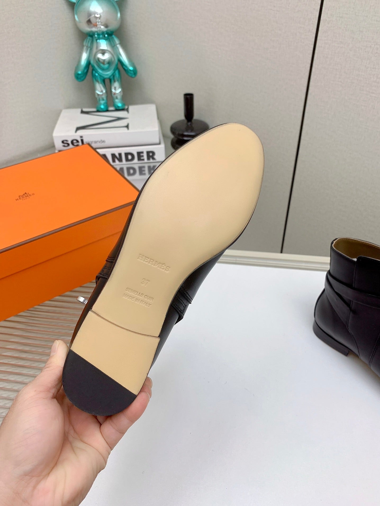 HM Neo Ankle Boot Black Calfskin 971373