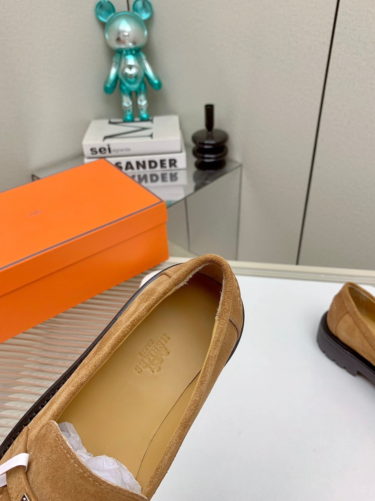 HM Icone Loafer Brown Suede 971405