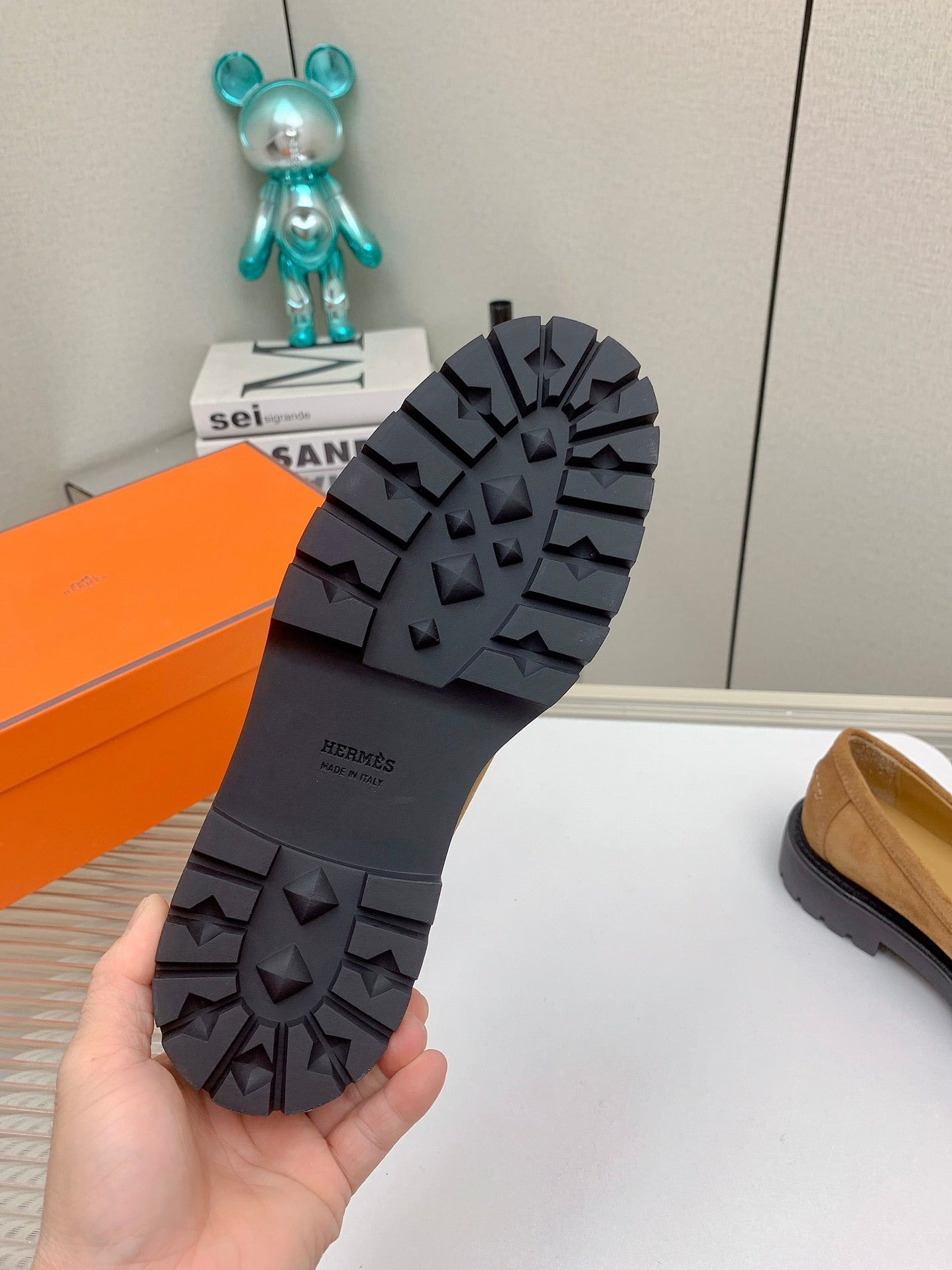 HM Icone Loafer Brown Suede 971405