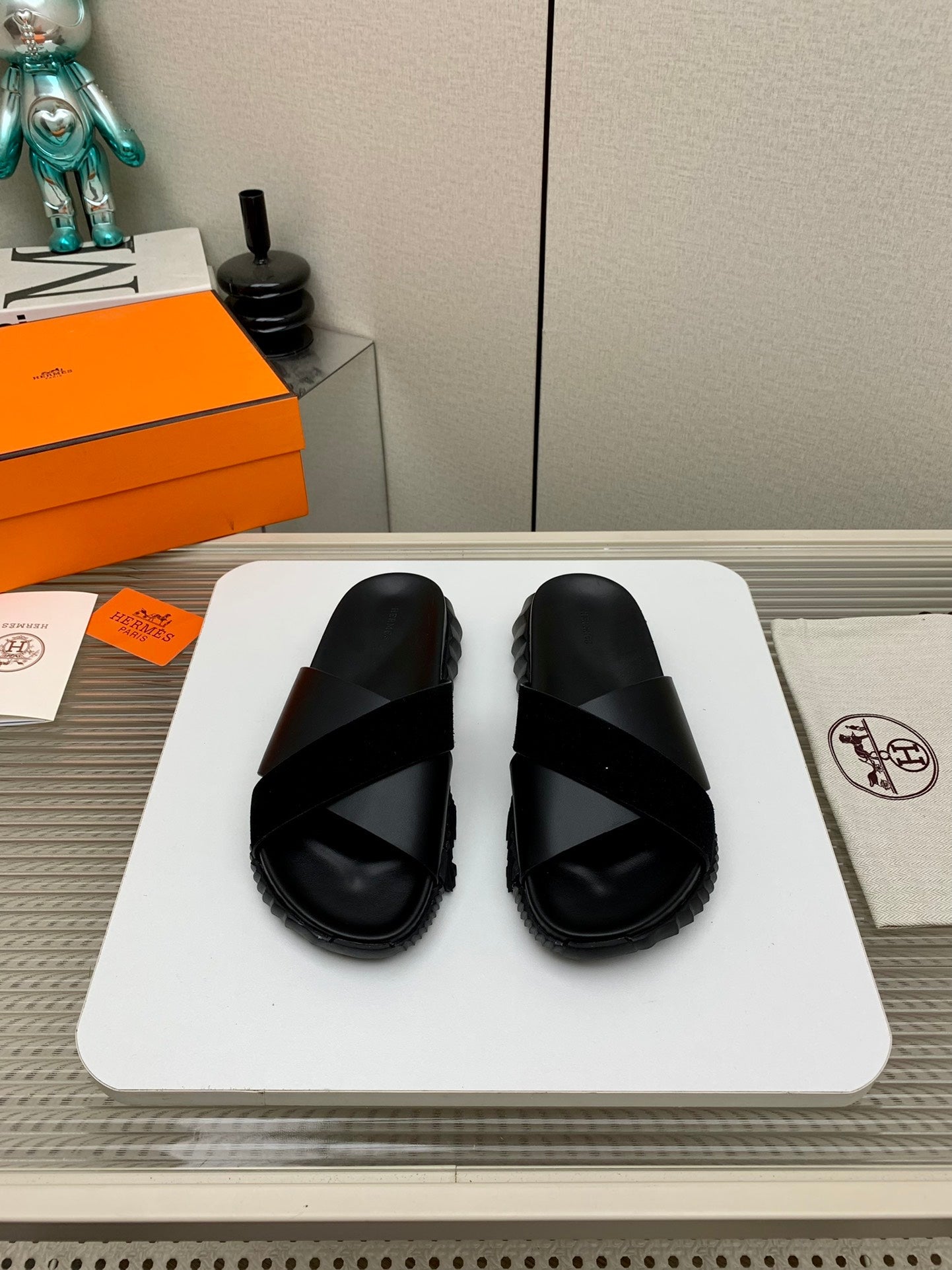 HM 25 Infra Sandal Suede and Cowhide 245612