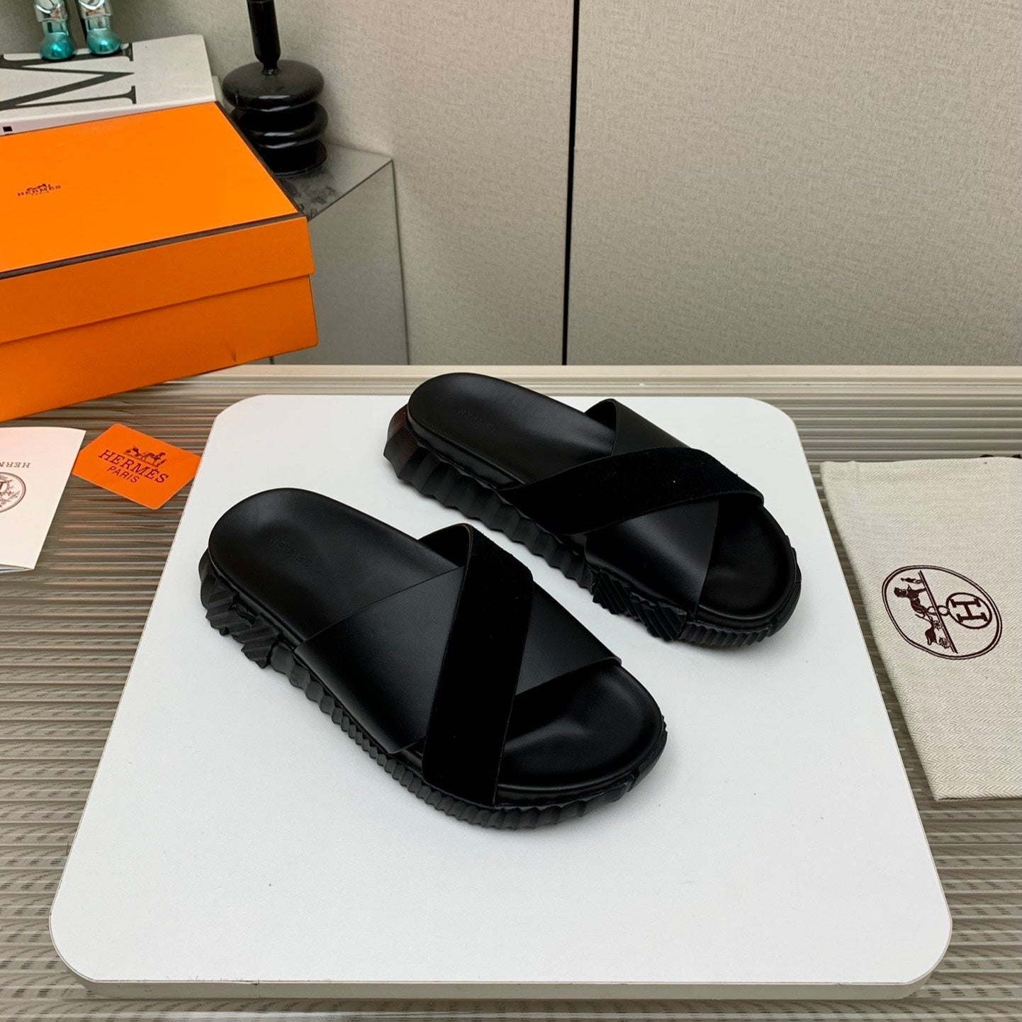 HM 25 Infra Sandal Suede and Cowhide 245612