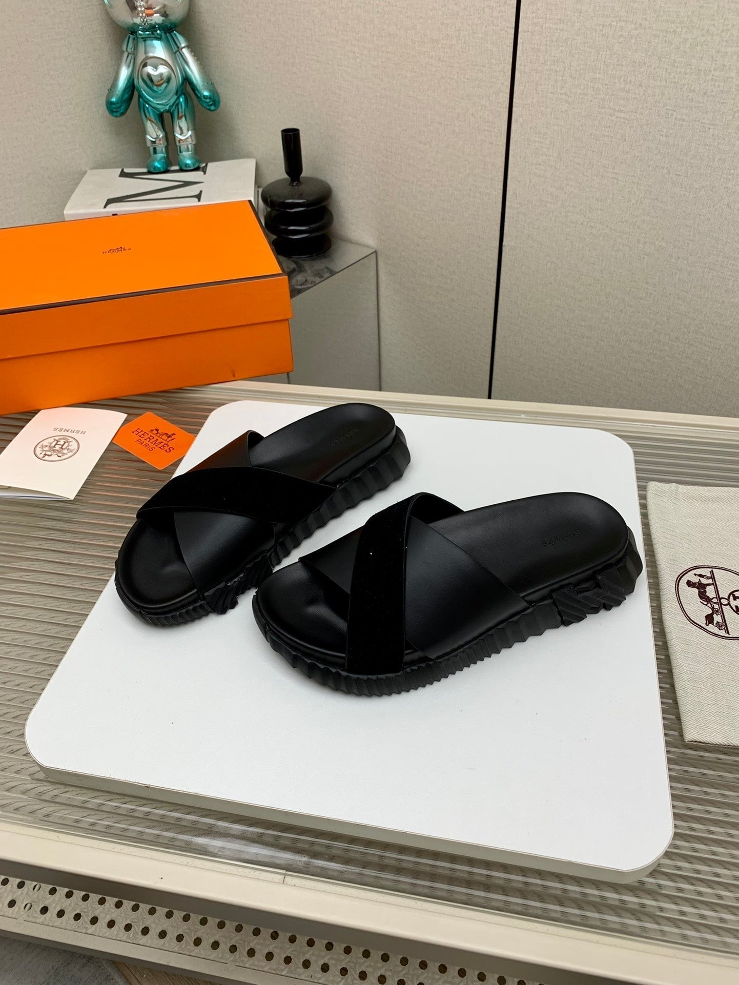 HM 25 Infra Sandal Suede and Cowhide 245612