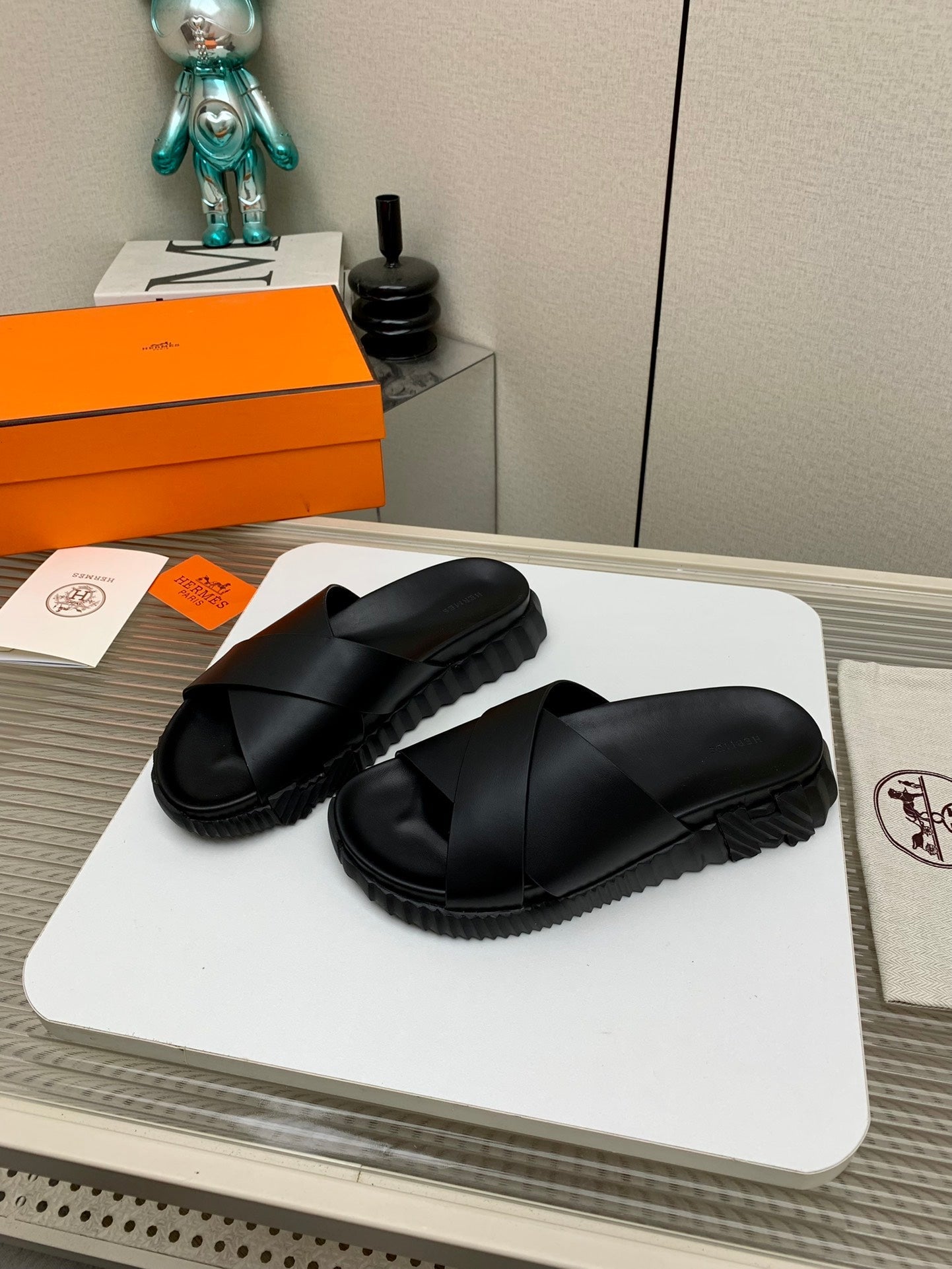 HM 25 Infra Sandal Cowhide and Rubber  245616