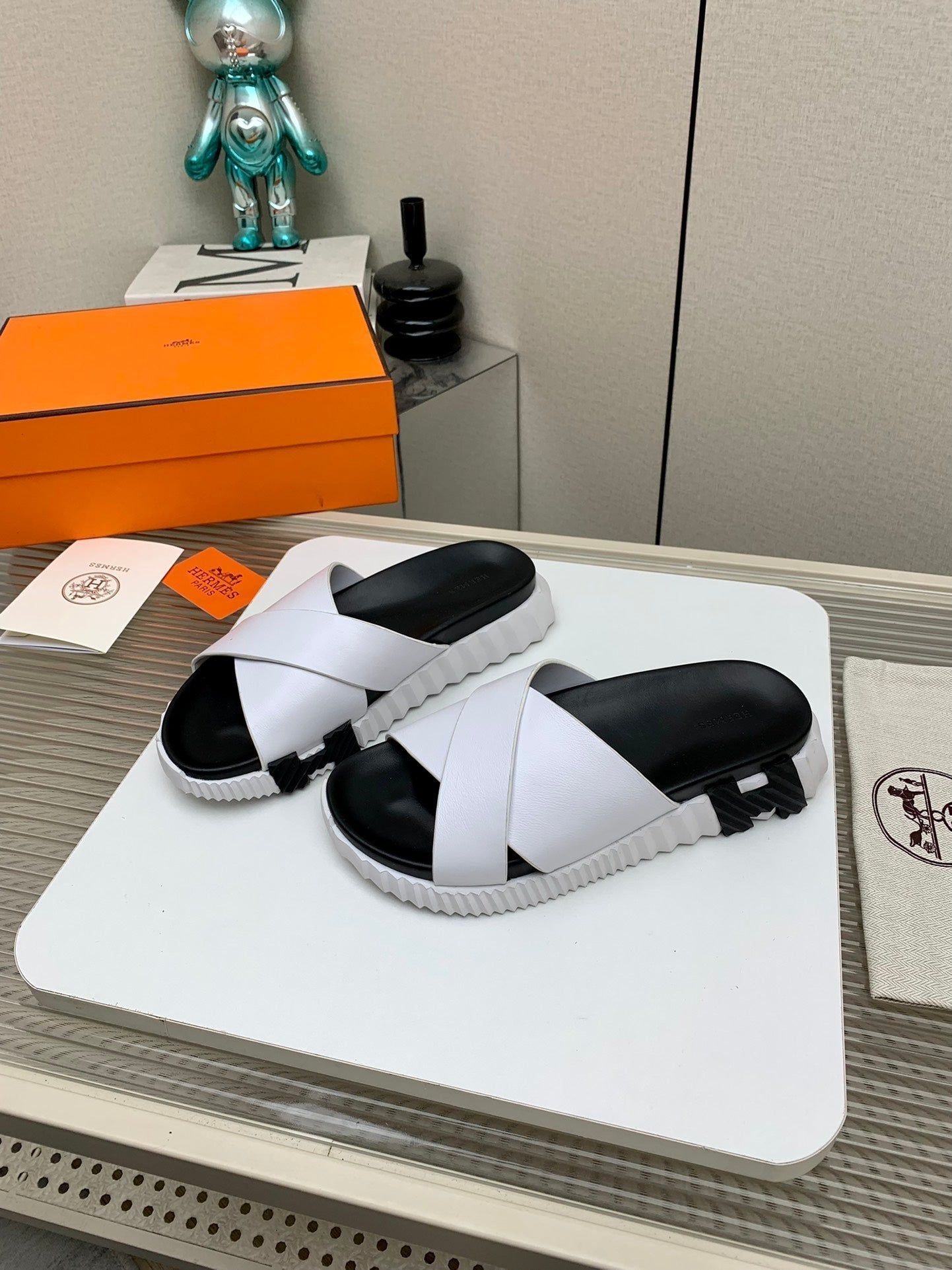 HM 25 Infra Sandal Cowhide and Rubber  245616