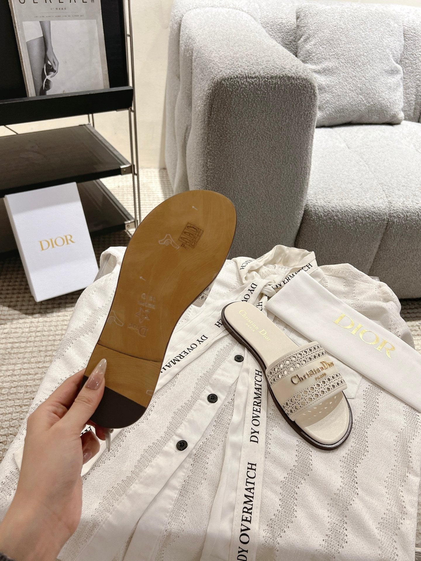 CD 25 D-Lane Slide Calfskin 241455